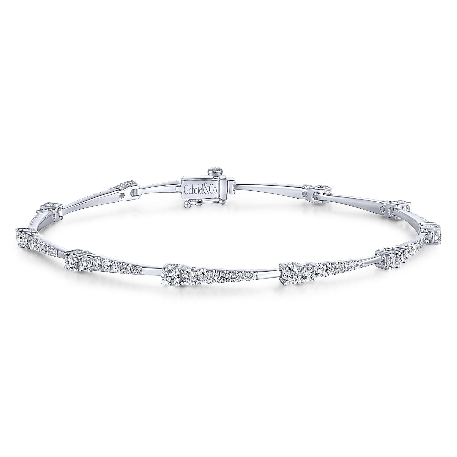 Diamond Tennis Bracelet in 14K White Gold