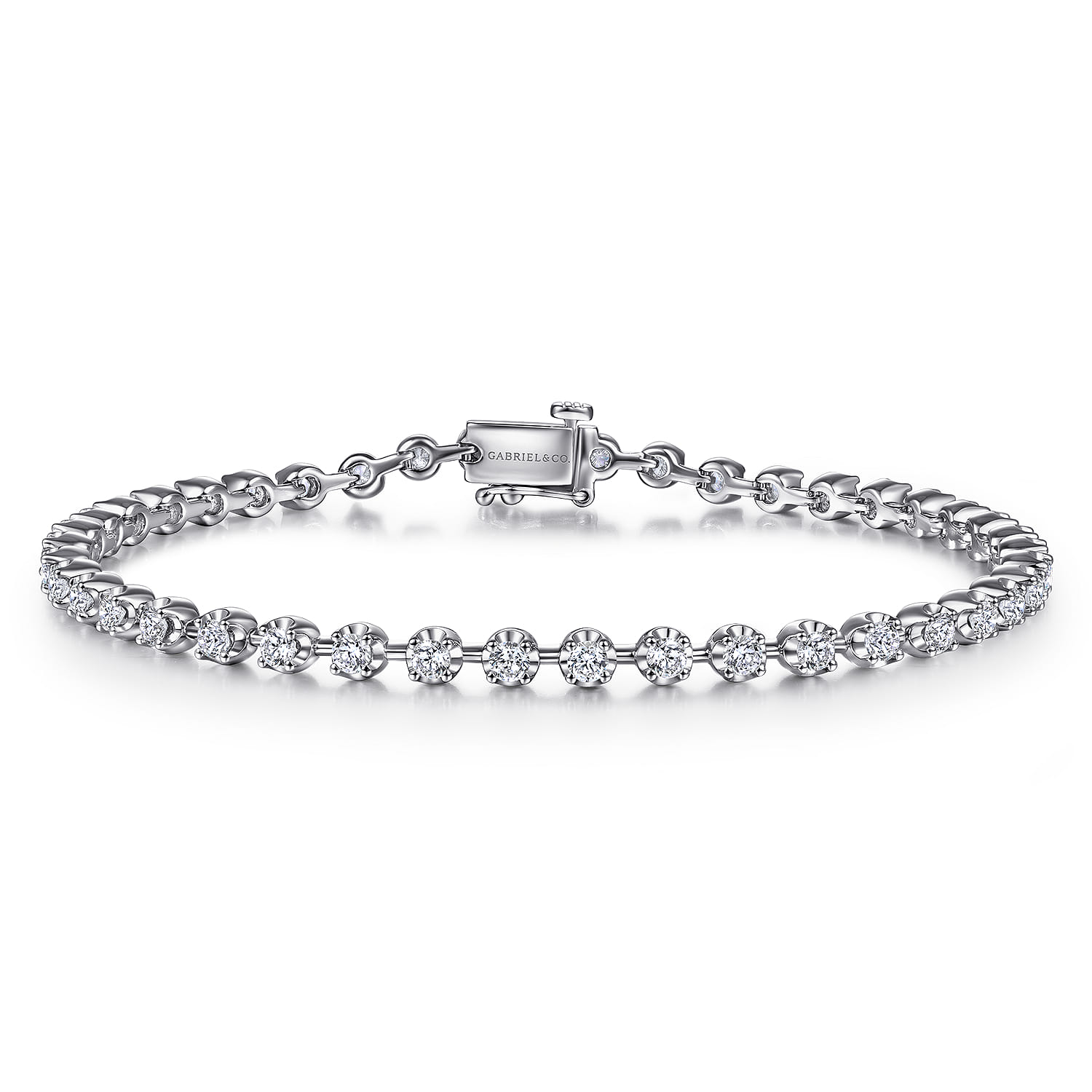 Buttercup Set Diamond Tennis Bracelet
