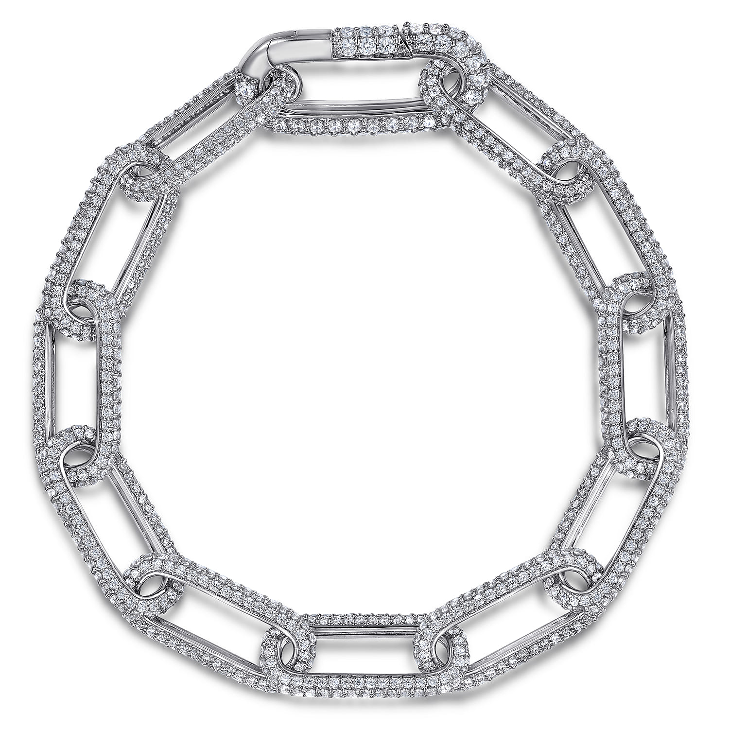 Diamond Link Chain Bracelet