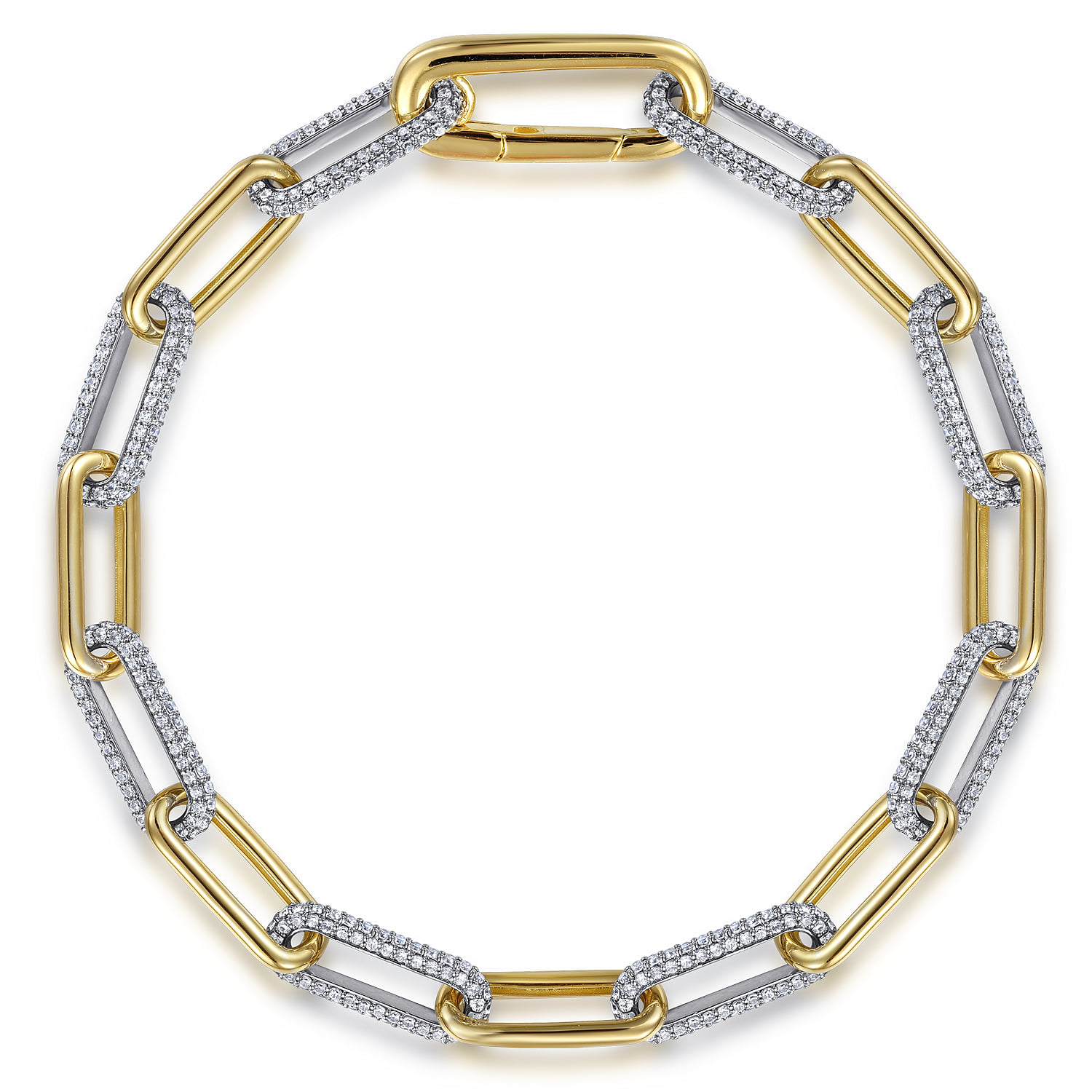 Diamond Link Chain Bracelet