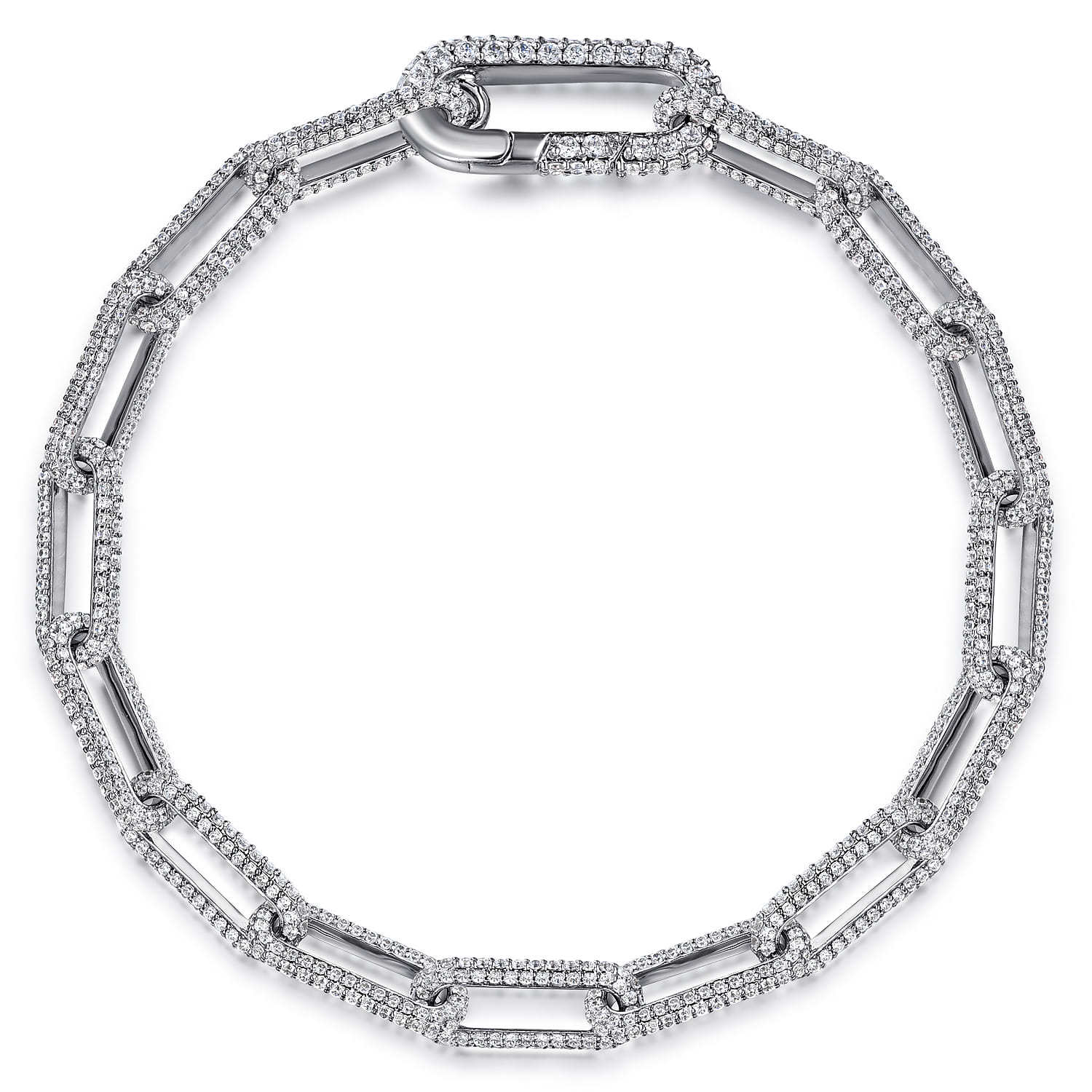 Diamond Link Chain Bracelet
