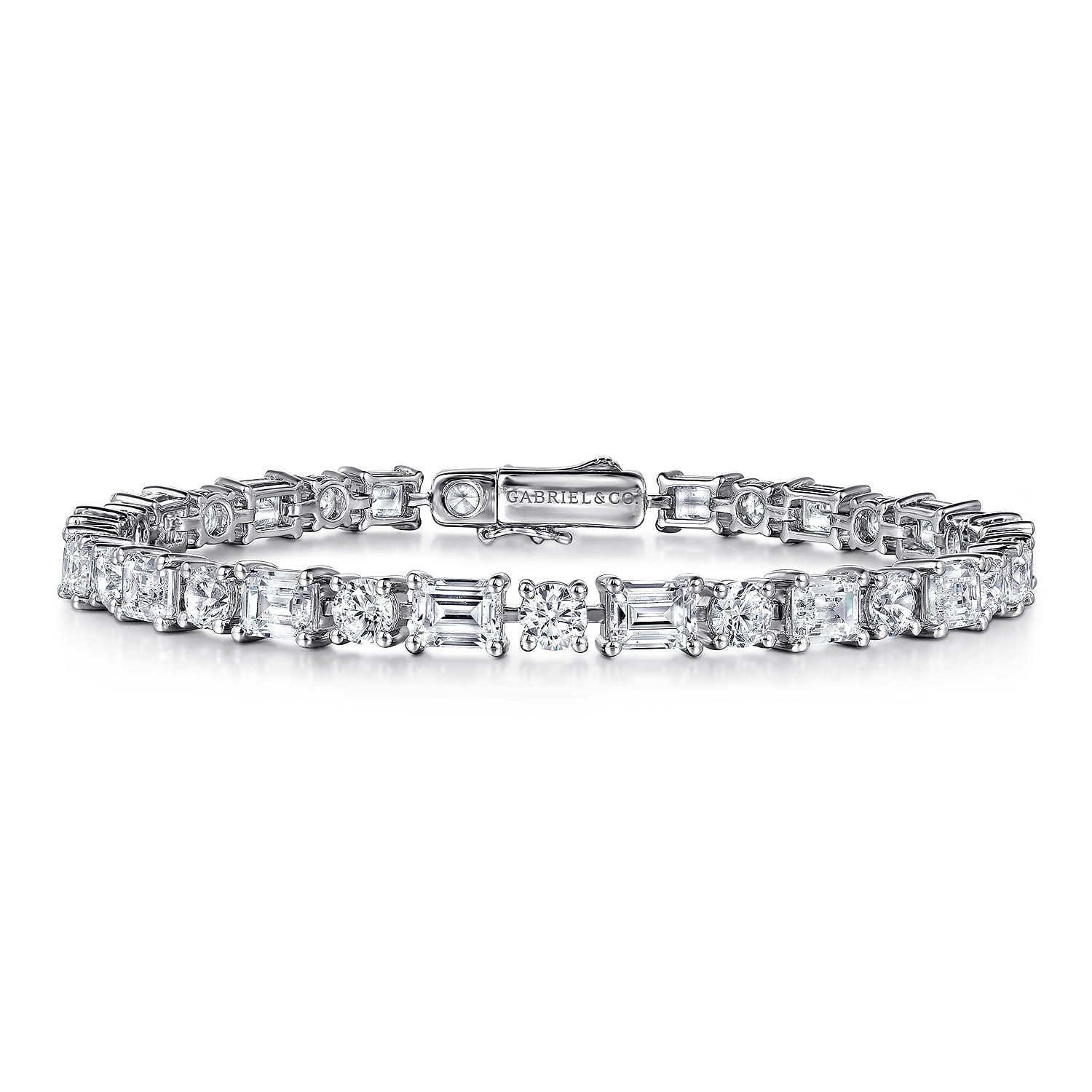 and Diamond Tennis Bracelet