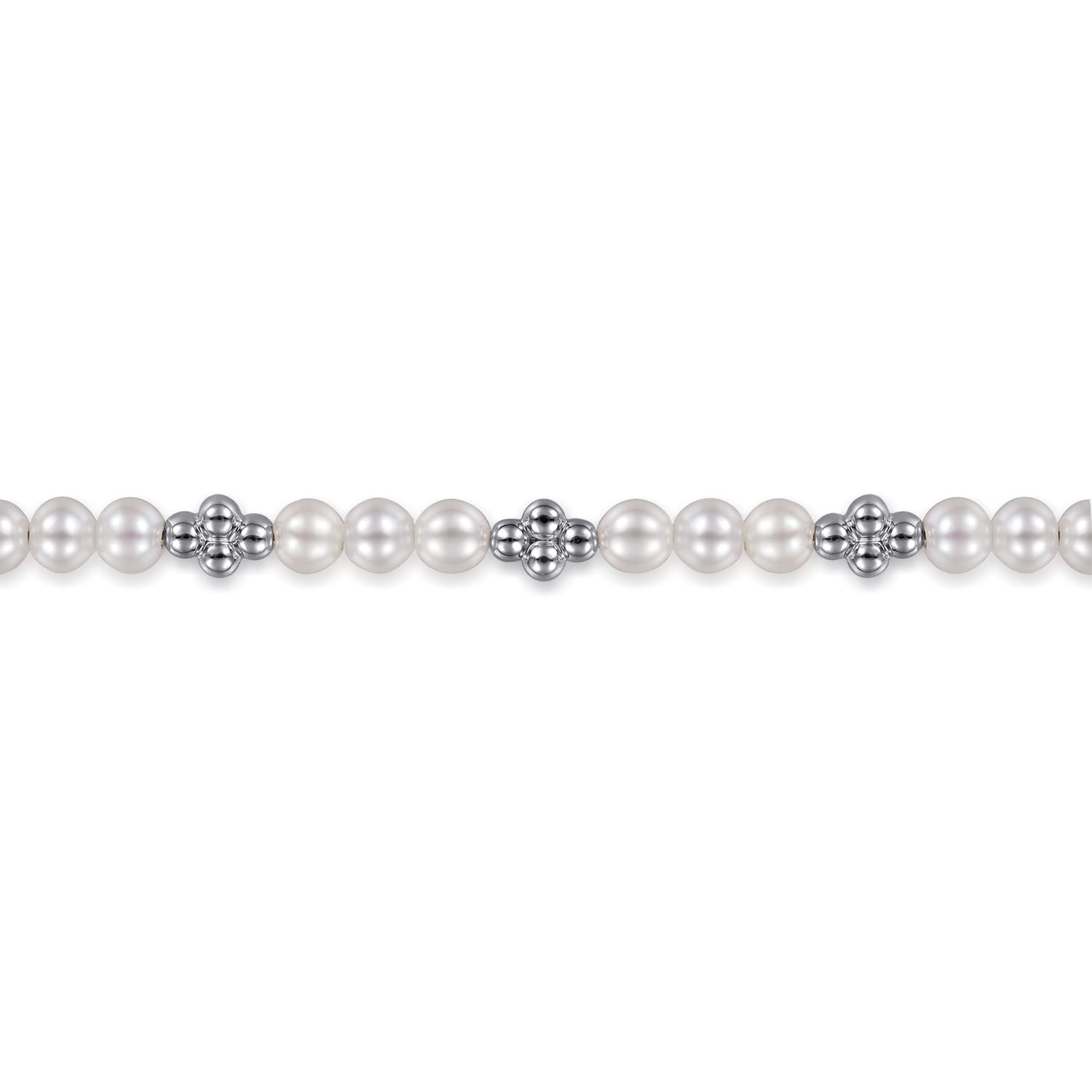 Bujukan Pearl Station Bracelet in Sterling Silver, photograph 2