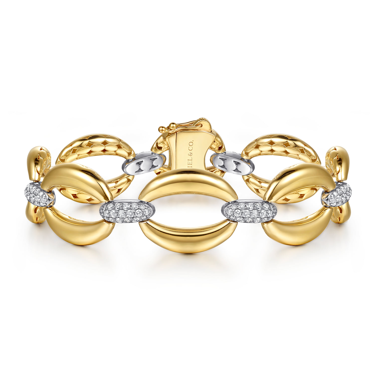 Diamond Link Chain Bracelet