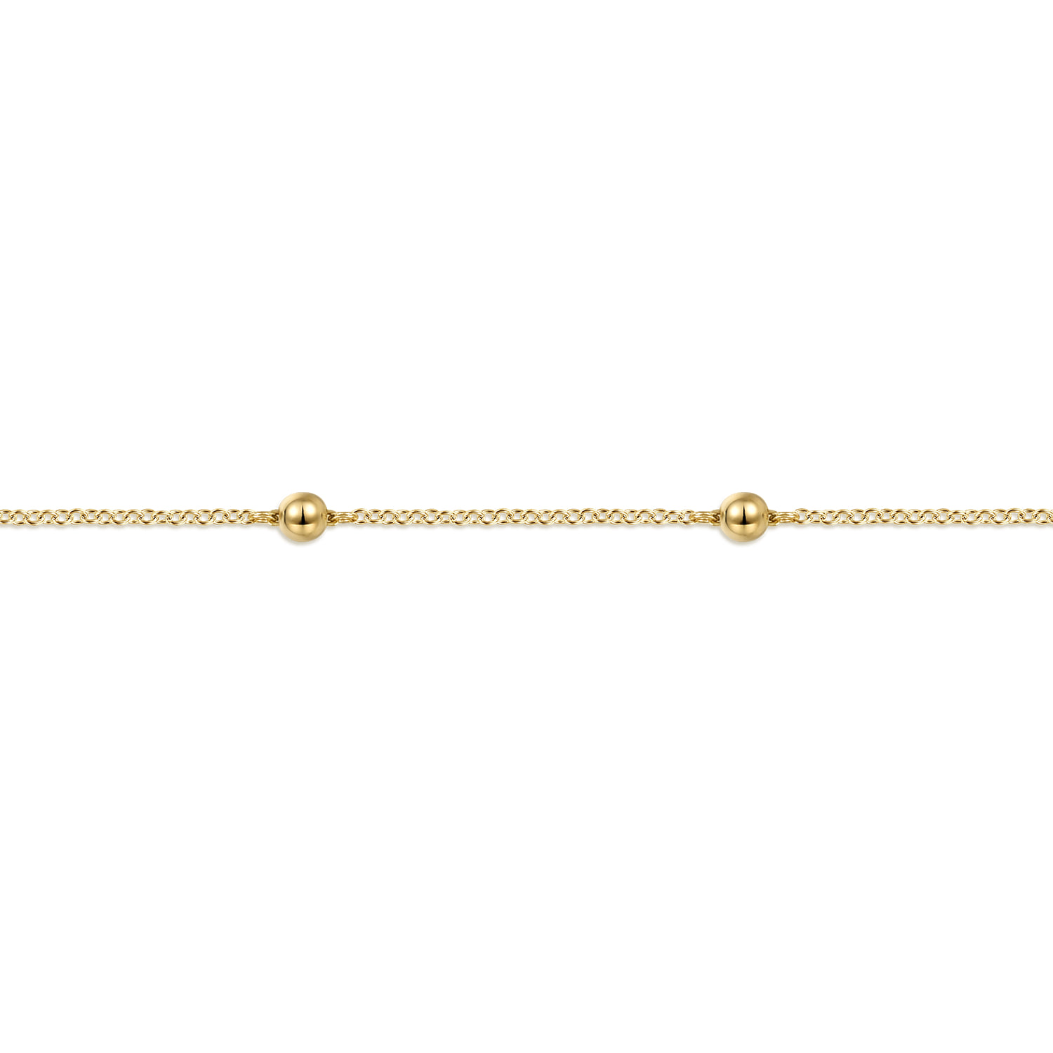Bujukan Ball Station Bracelet in 14K Yellow Gold, photograph 2