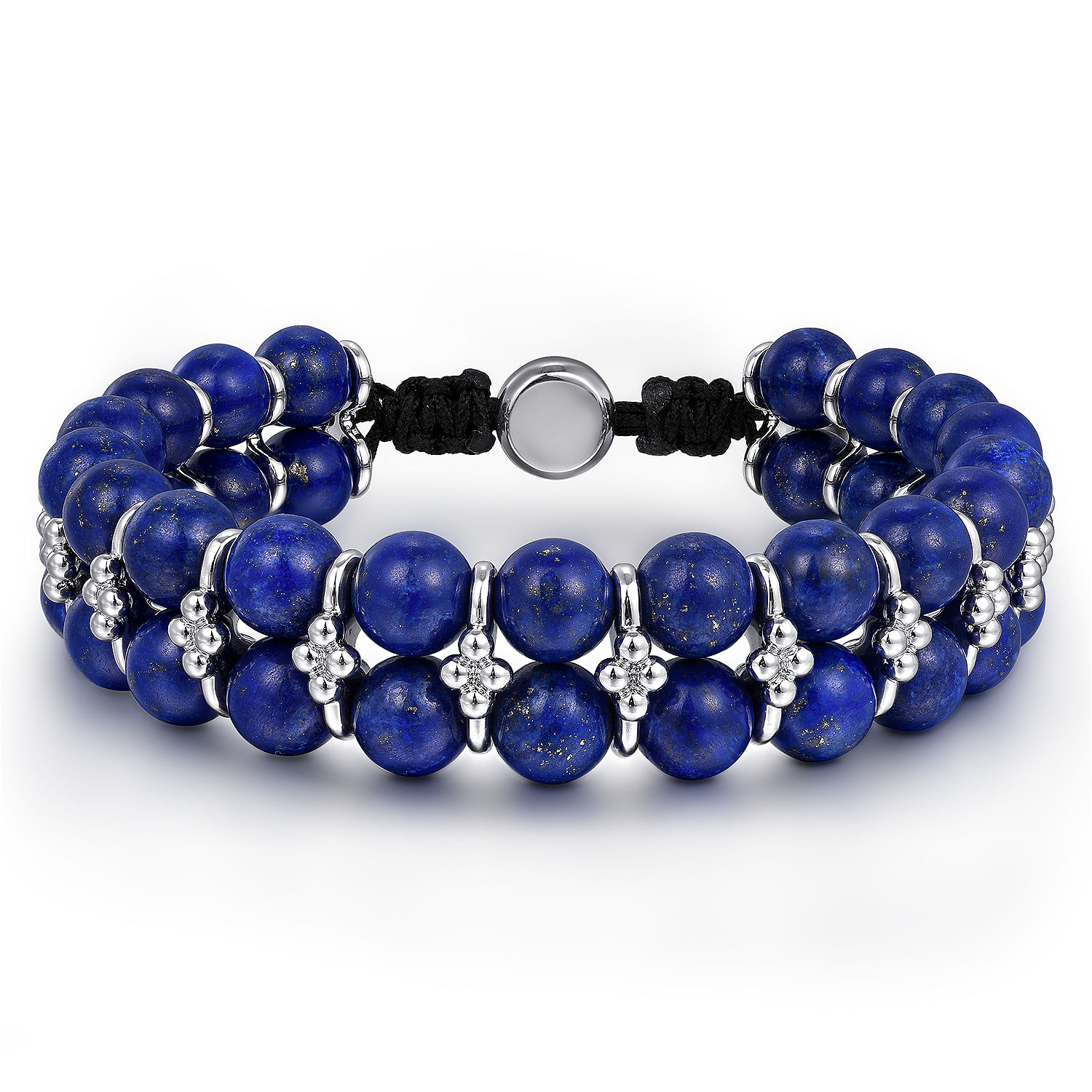 ★87MM★ Mmlg BEAD POCKET HFT BLUE NAVY Sterling Silver 8mm Lapis Beaded Bracelet @ $825. Shop Men