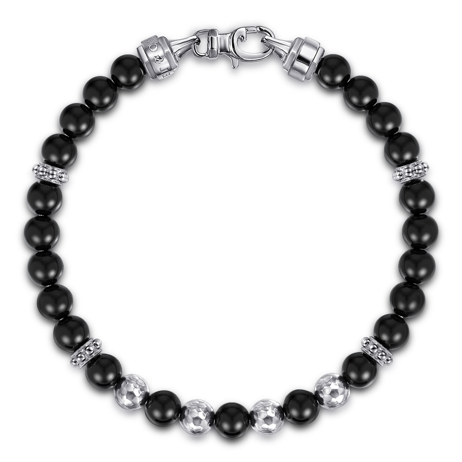 and 6mm Onyx Beaded Bracelet