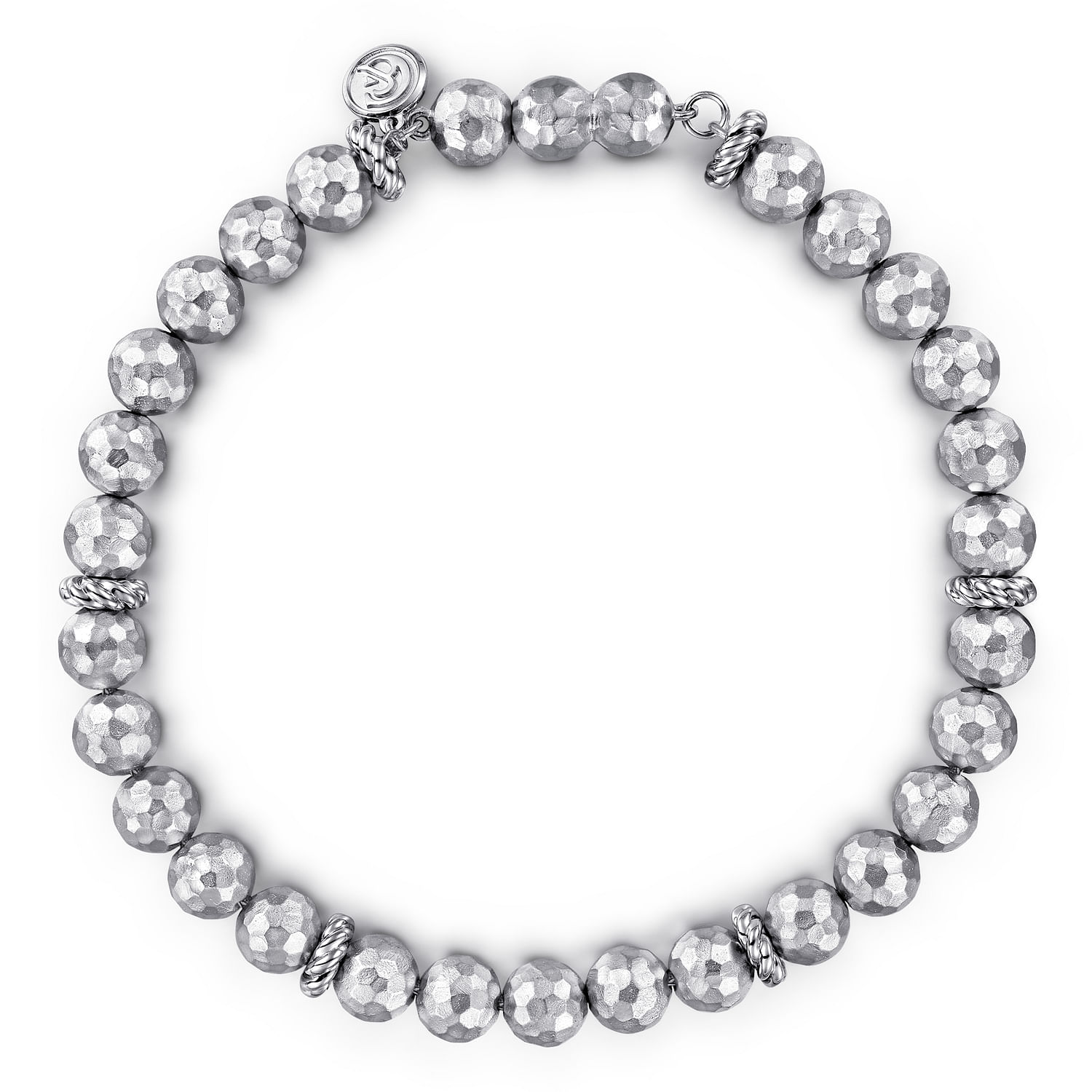 ☆TATIANA☆ Silver 925 Swarovski Bead Ball Bracelet BR1800 925 Sterling Silver Faceted Bead Bracelet @ $330. Shop Men