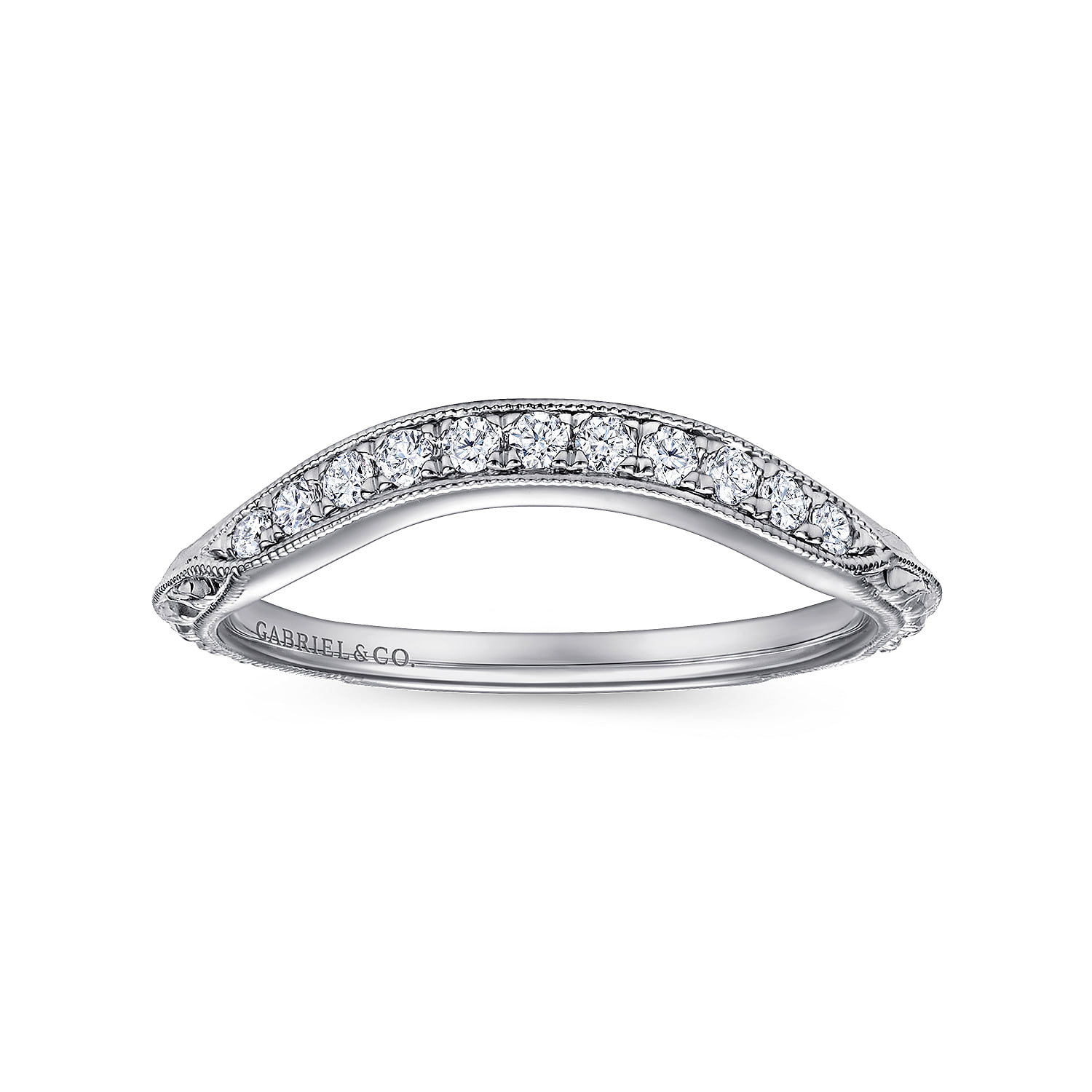 Matching Wedding Band in Platinum, photograph 5