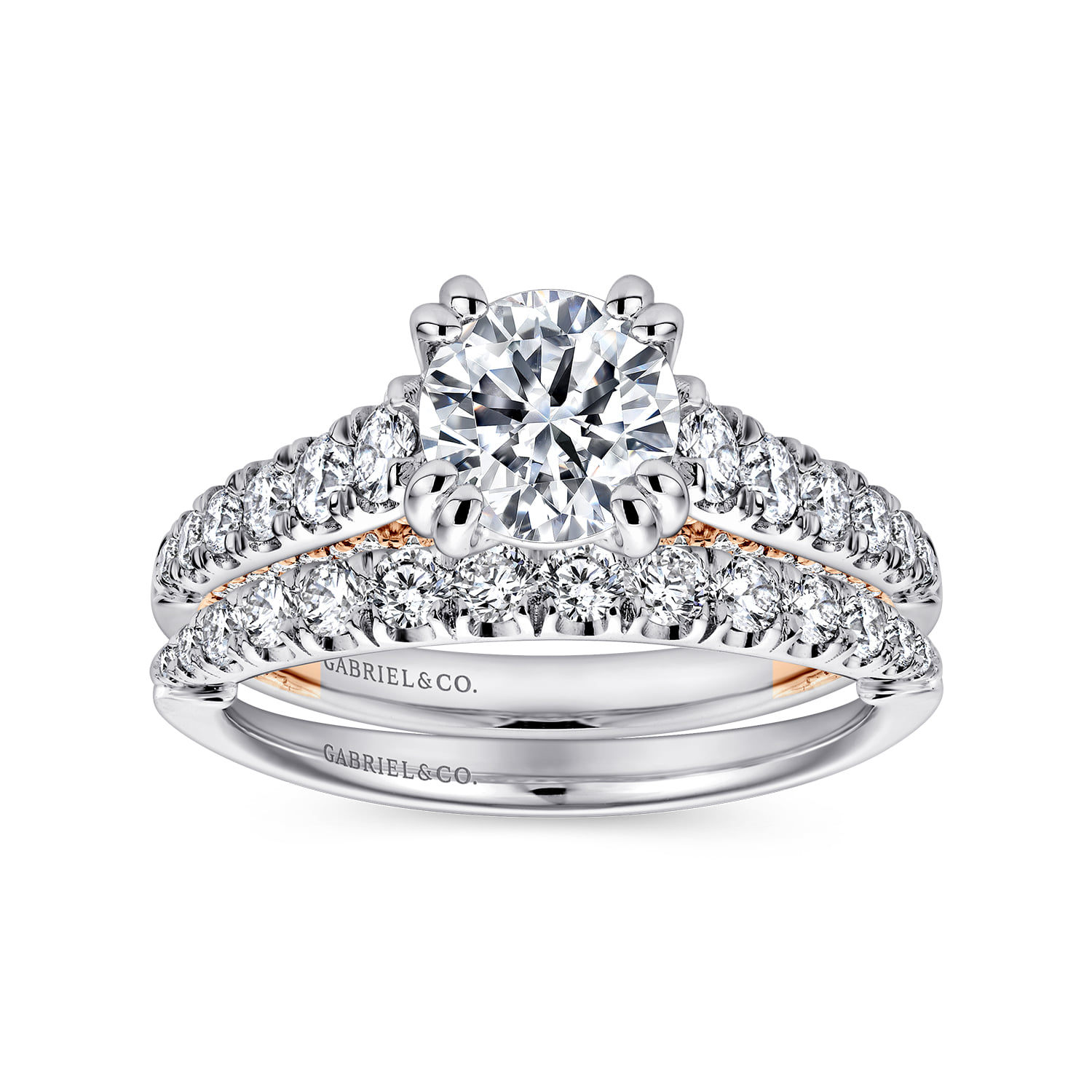Matching Wedding Band in 14K White Gold, photograph 4