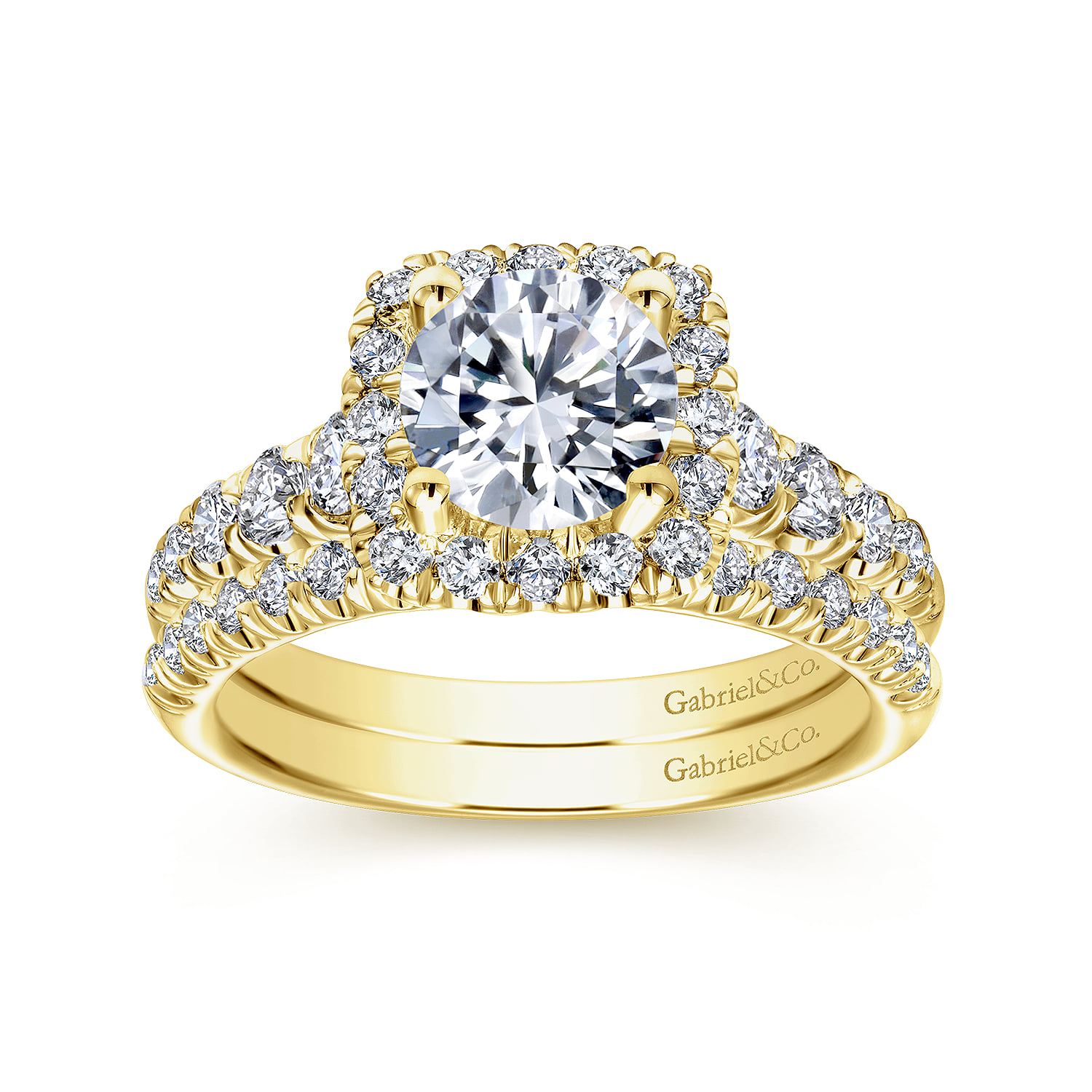 Matching Wedding Band in 14K Yellow Gold, photograph 4