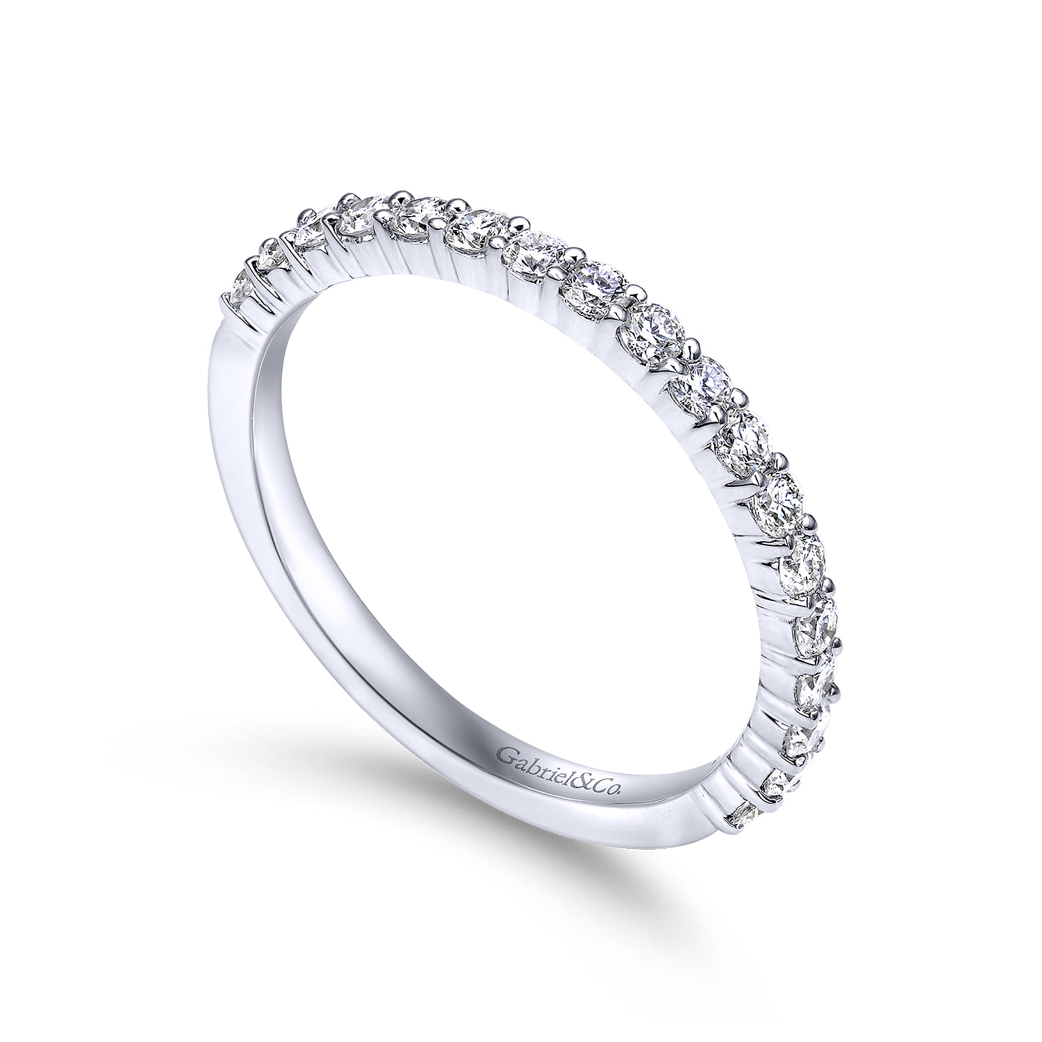 Matching Wedding Band in Platinum, photograph 3
