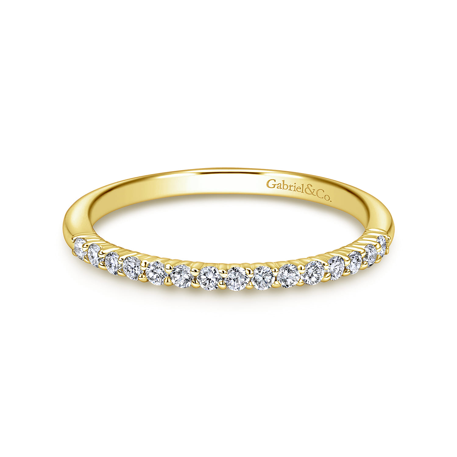 Matching Wedding Band in 14K Yellow Gold
