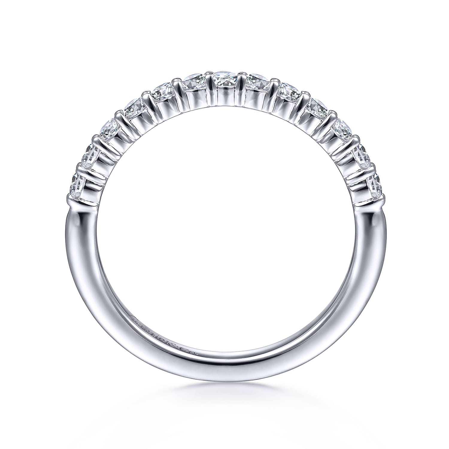 Matching Wedding Band in Platinum, photograph 2