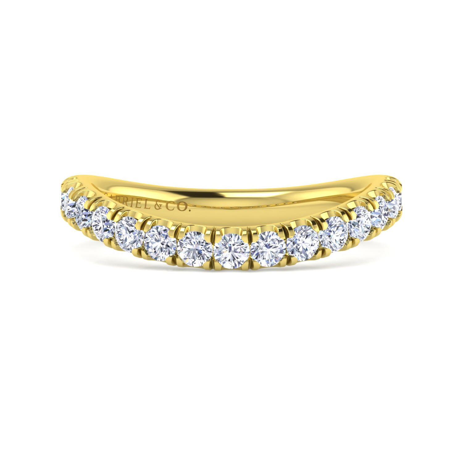 Matching Wedding Band in 14K Yellow Gold