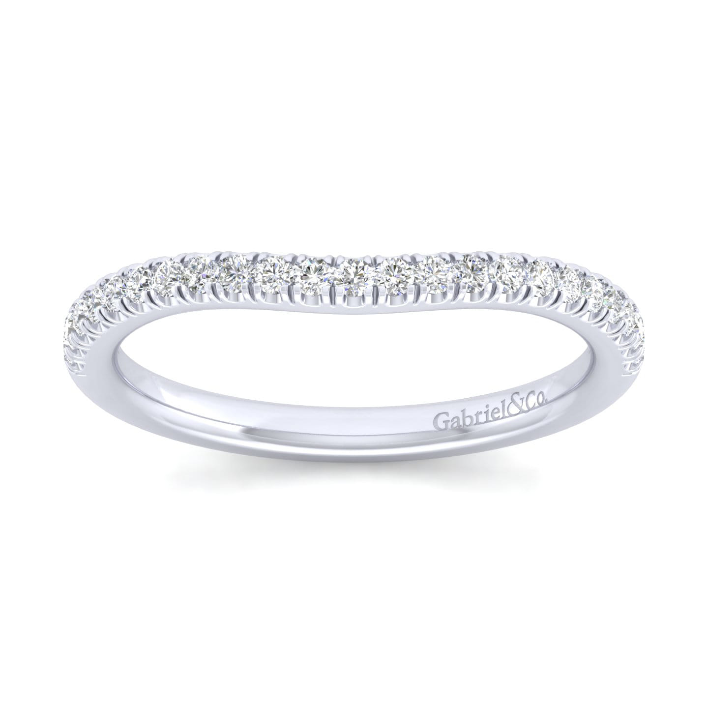 Matching Wedding Band in Platinum, photograph 4