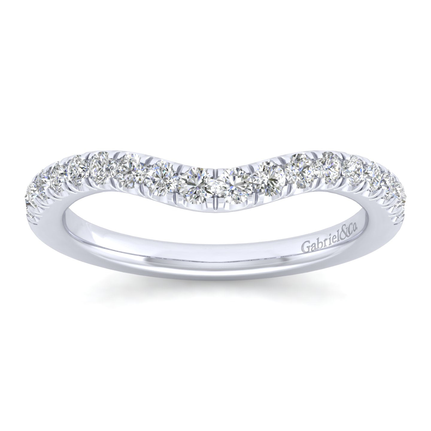Matching Wedding Band in Platinum, photograph 4