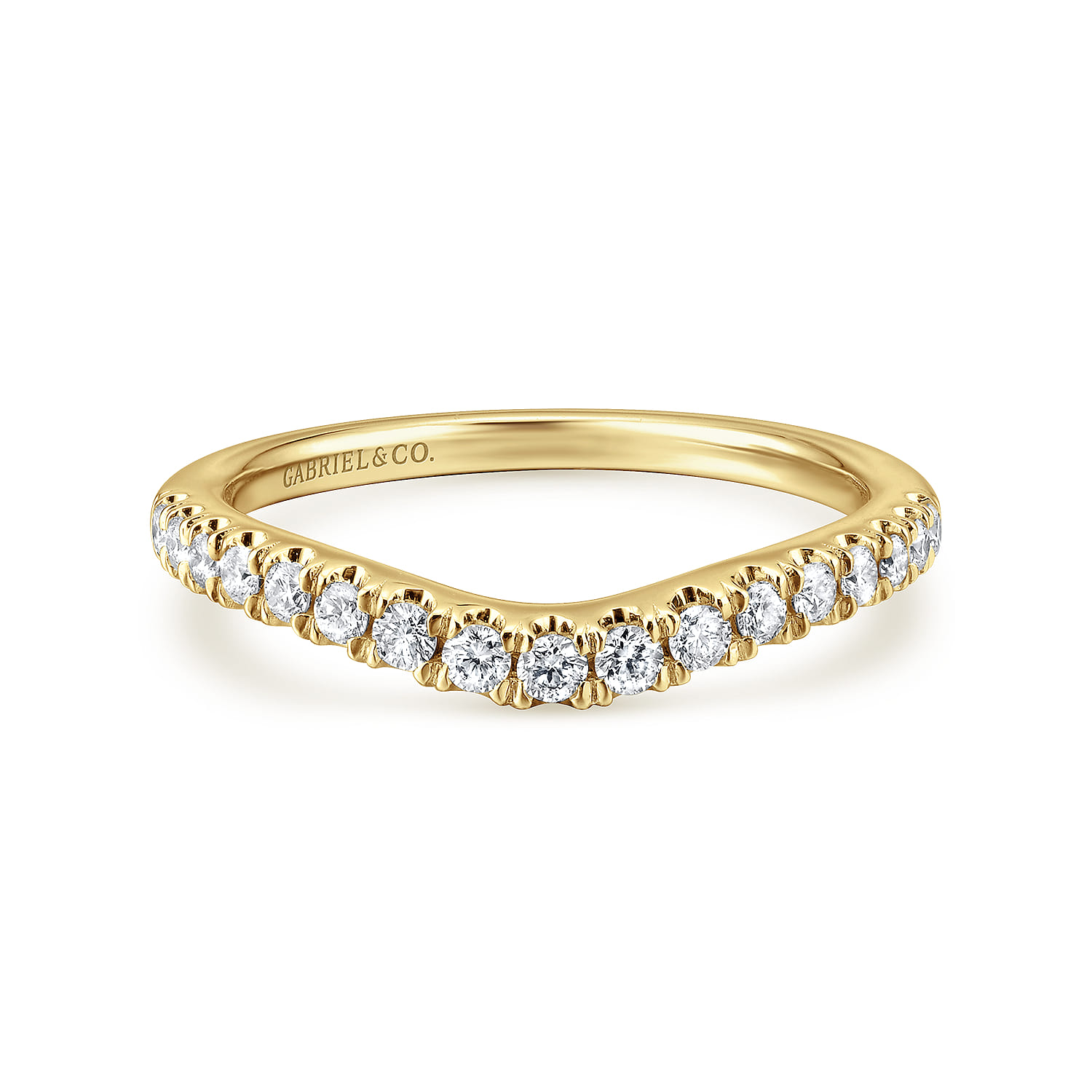 Matching Wedding Band in 14K Yellow Gold