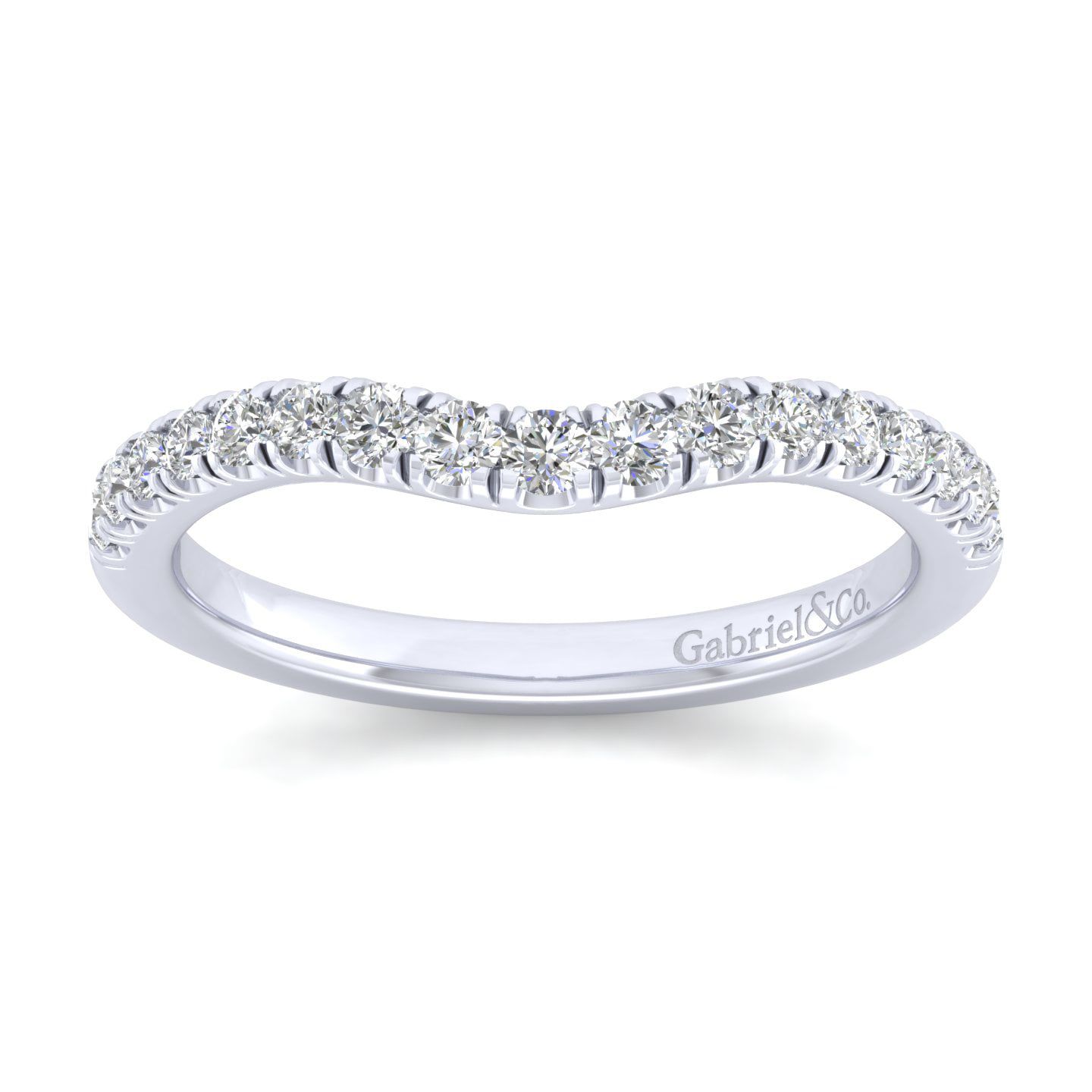 Matching Wedding Band in Platinum, photograph 4