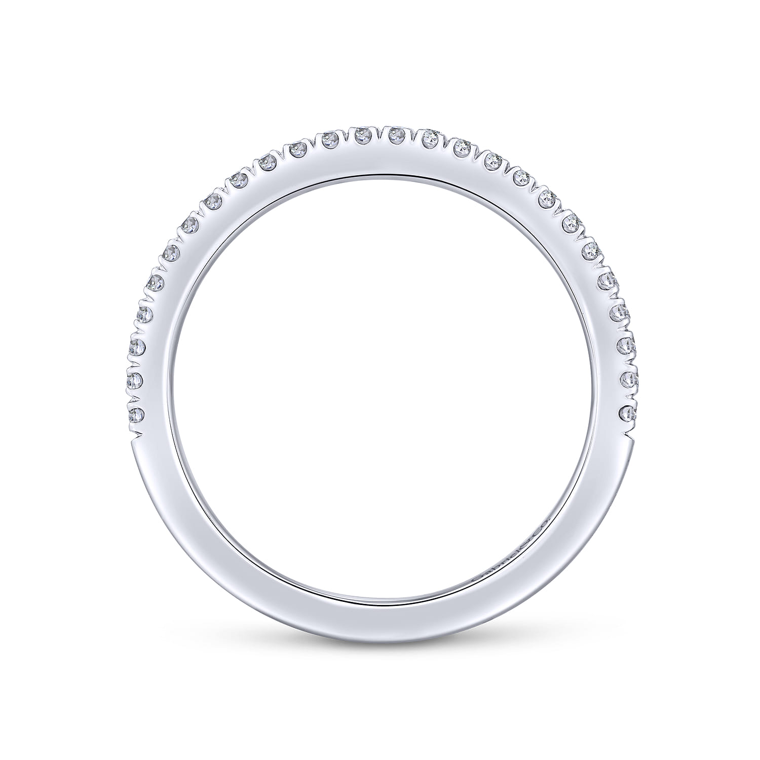 Matching Wedding Band in Platinum, photograph 2