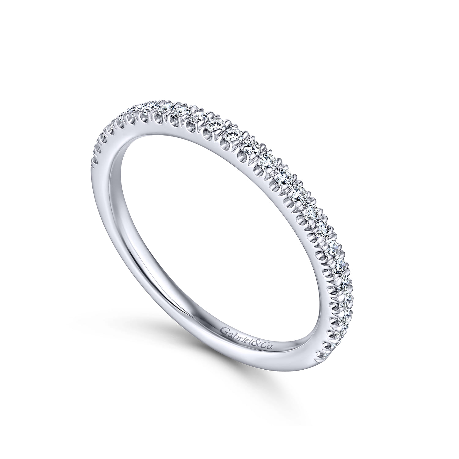 Matching Wedding Band in Platinum, photograph 3