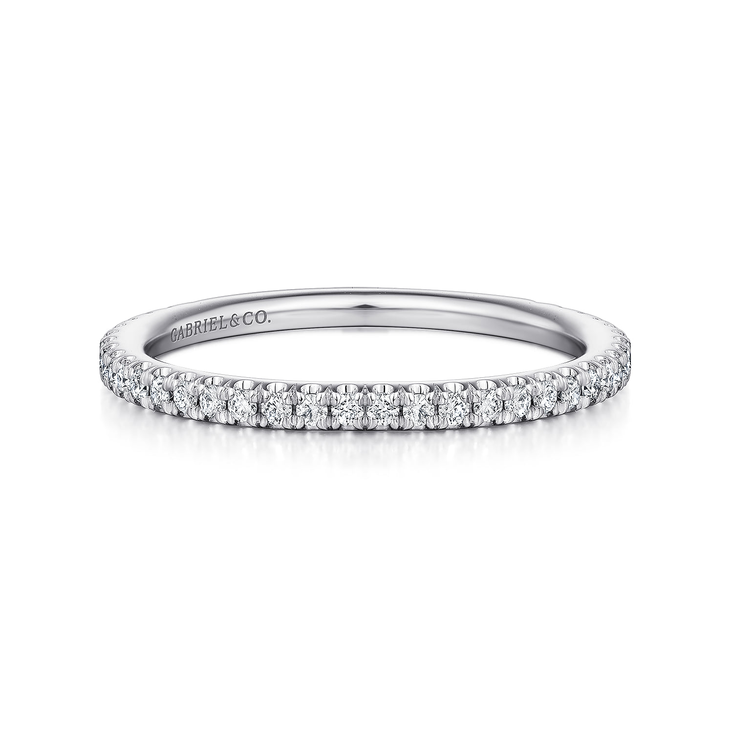 Matching Wedding Band in 14K White Gold