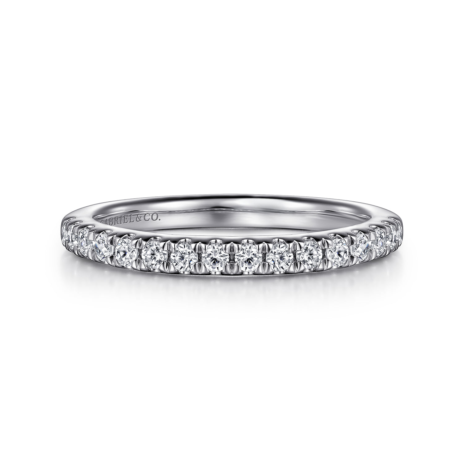 Matching Wedding Band in 14K White Gold