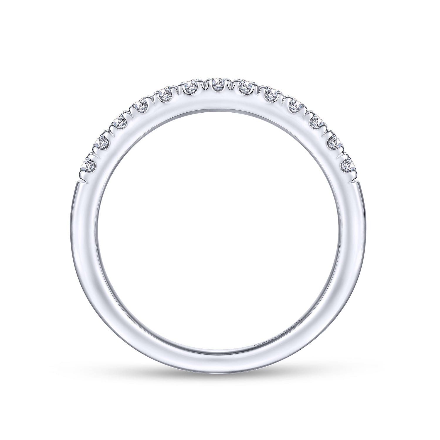 Matching Wedding Band in Platinum, photograph 2