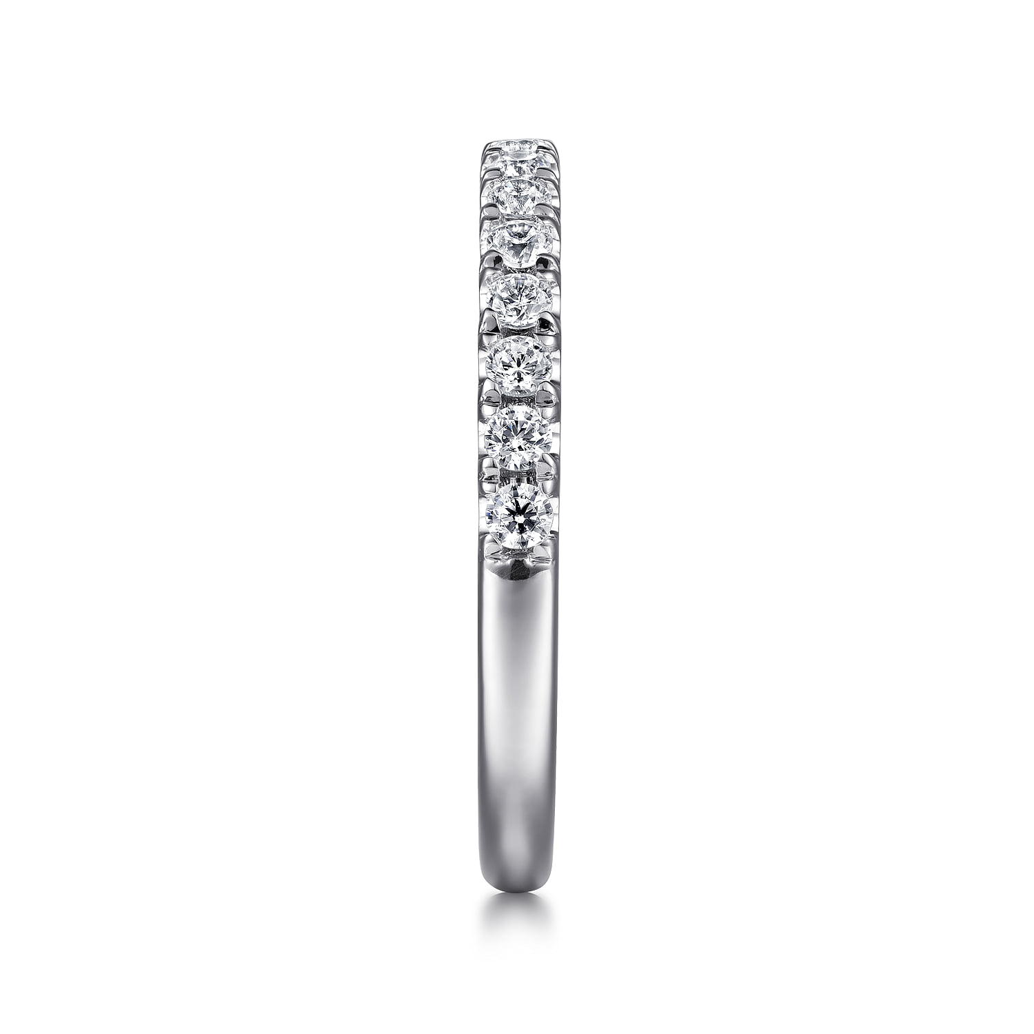 Matching Wedding Band in 14K White Gold, photograph 5