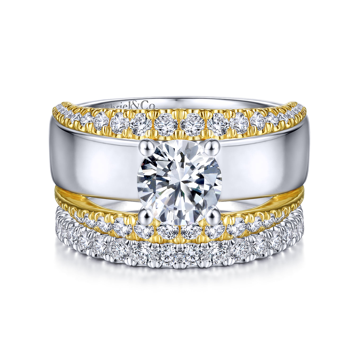Matching Wedding Band in 14K White Gold, photograph 4
