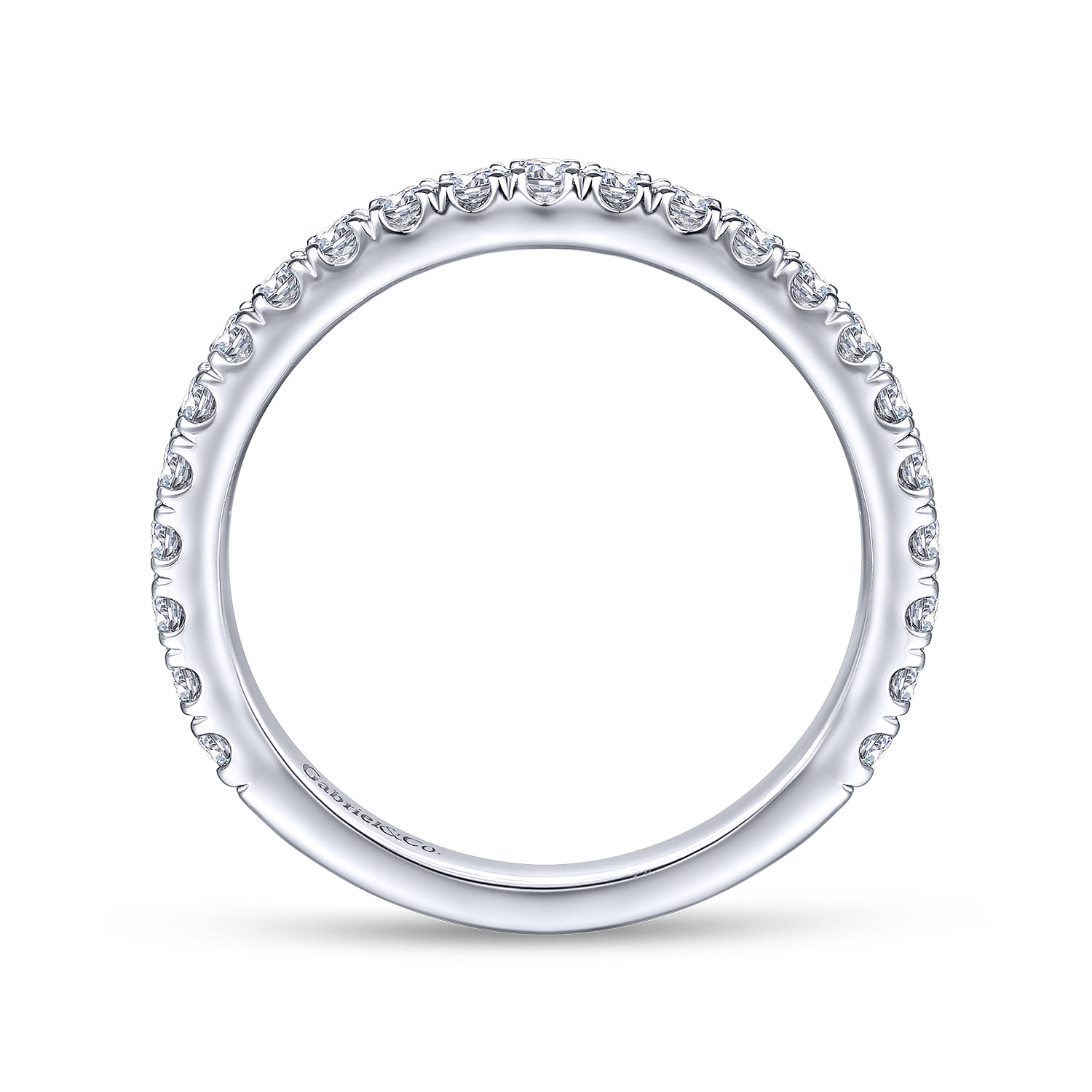 Matching Wedding Band in Platinum, photograph 2
