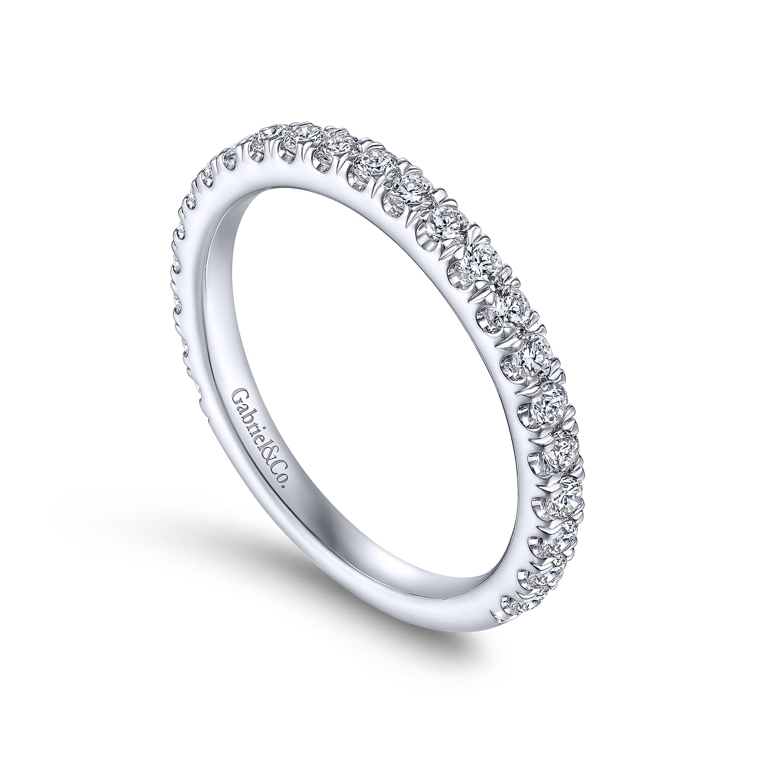 Matching Wedding Band in Platinum, photograph 3