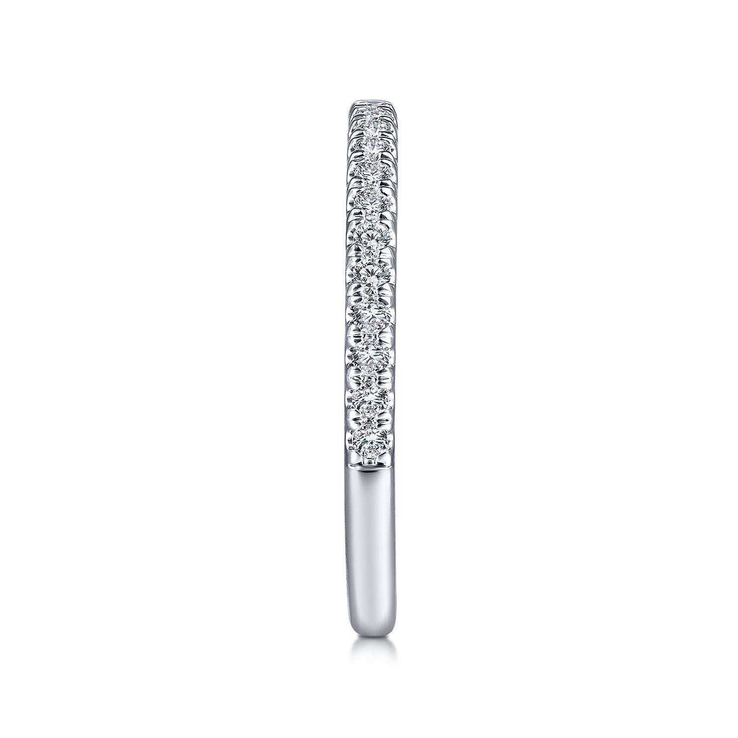 Matching Wedding Band in 14K White Gold, photograph 5