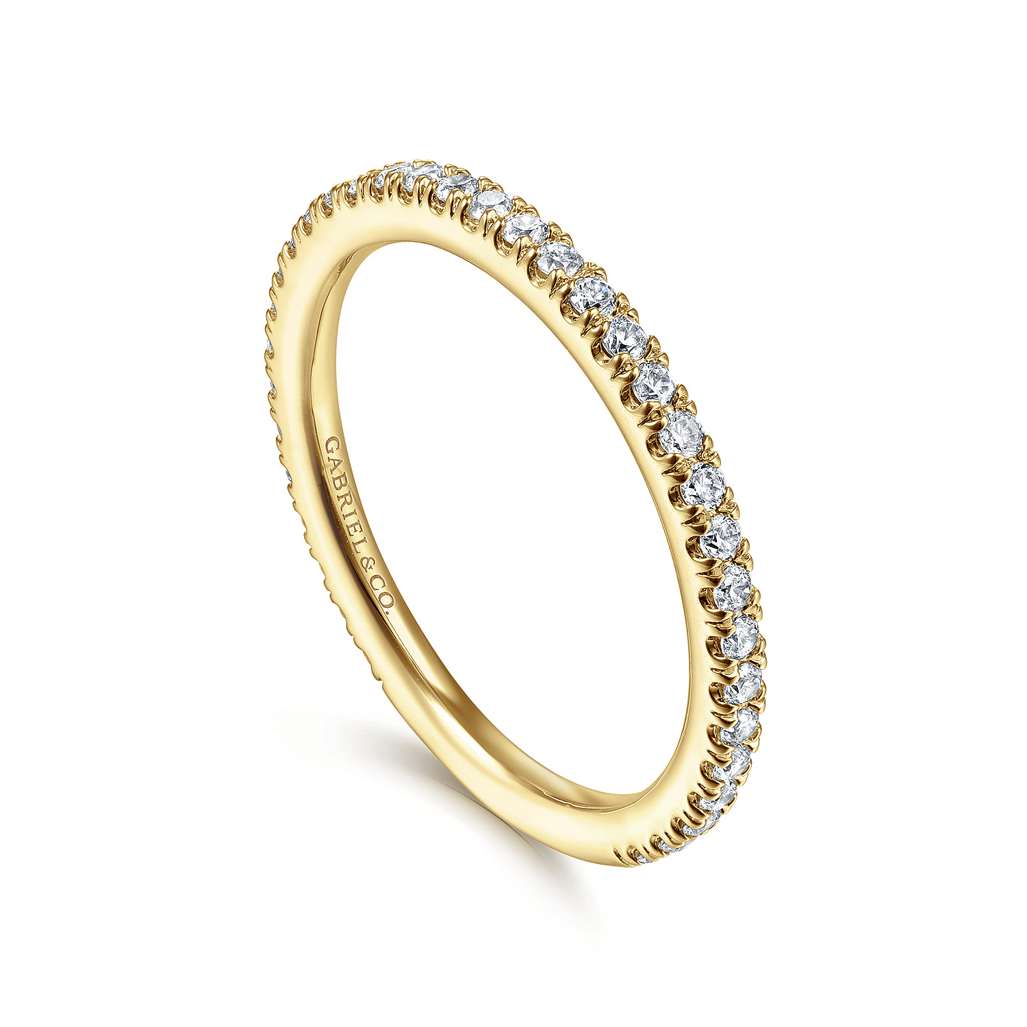 Matching Wedding Band in 14K Yellow Gold, photograph 3