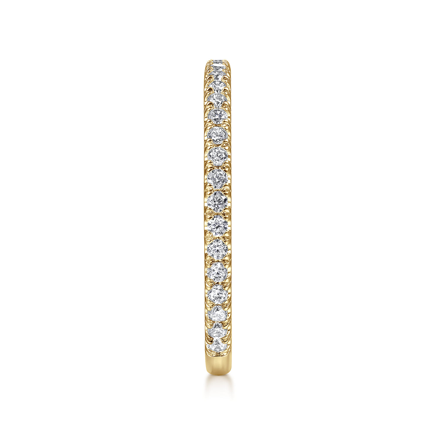 Matching Wedding Band in 14K Yellow Gold, photograph 4