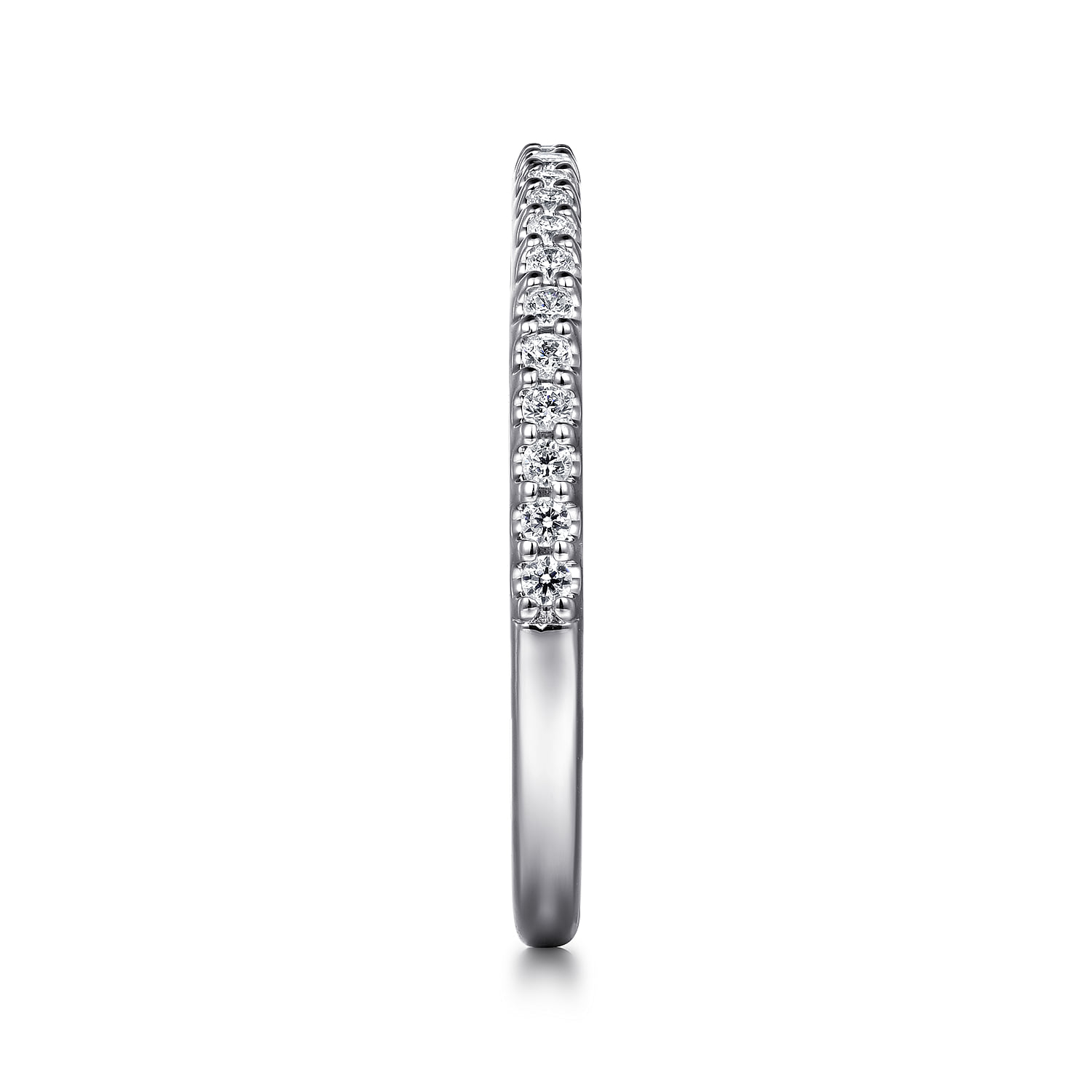 Matching Wedding Band in 14K White Gold, photograph 5