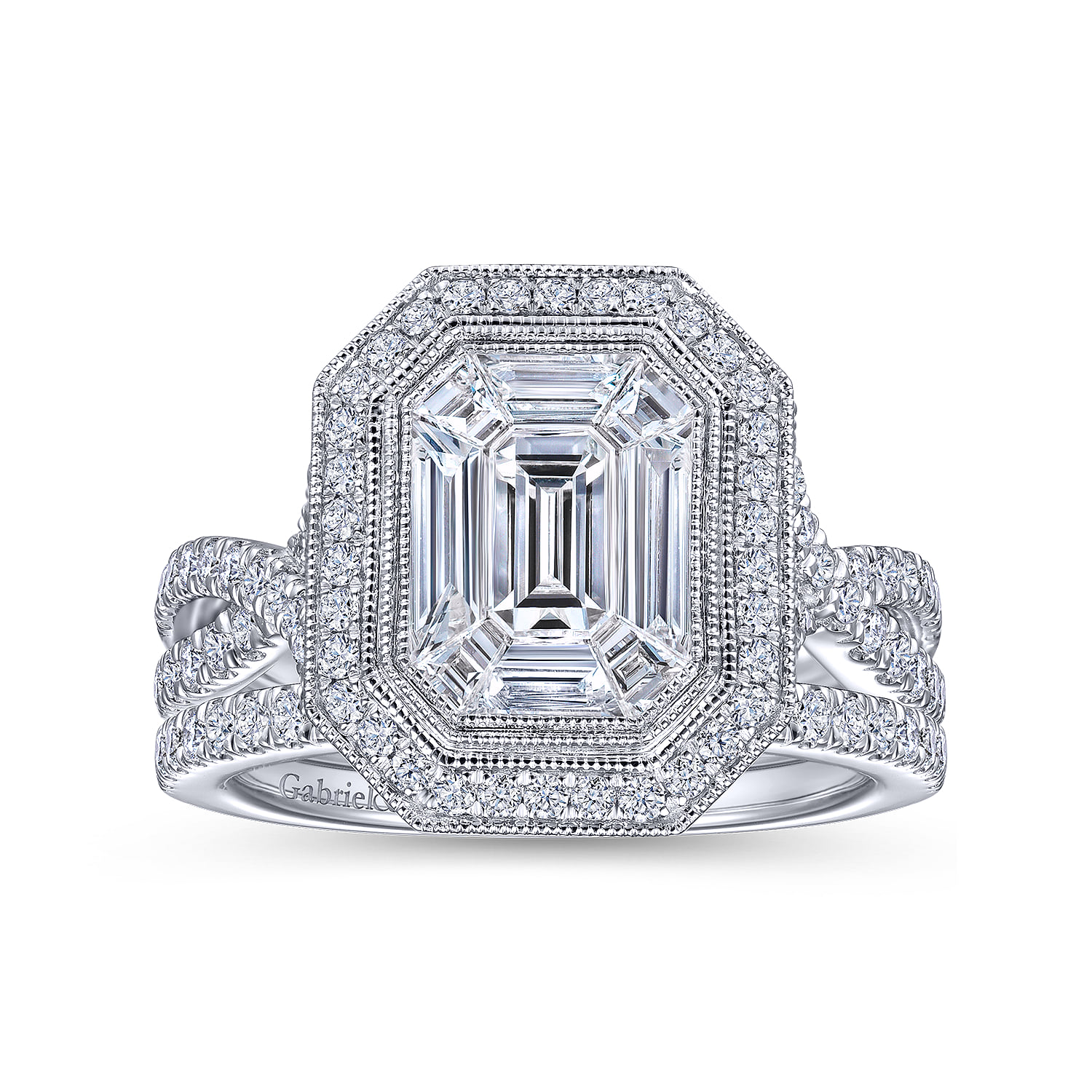 Matching Wedding Band in 14K White Gold, photograph 4