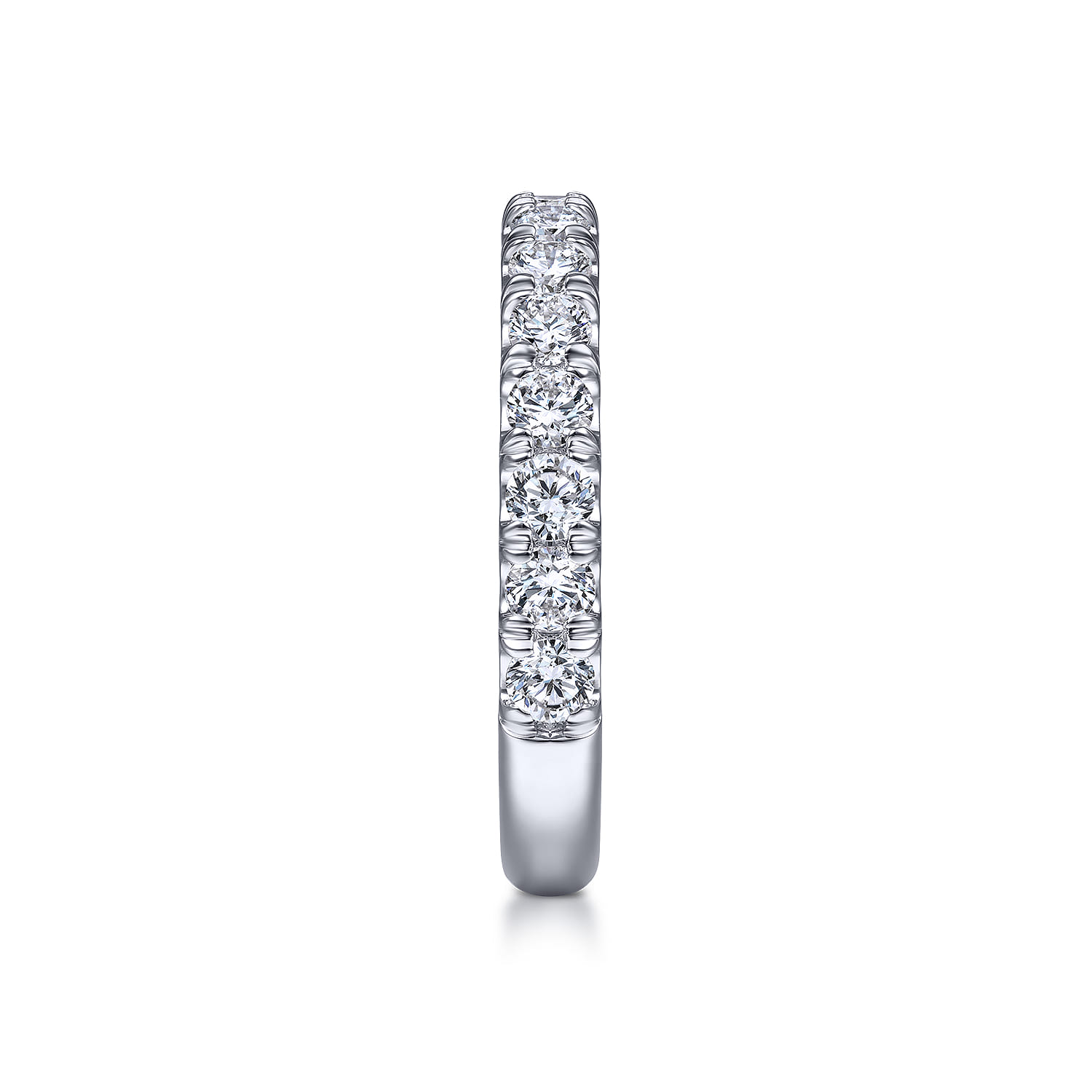 Matching Wedding Band in 14K White Gold, photograph 5
