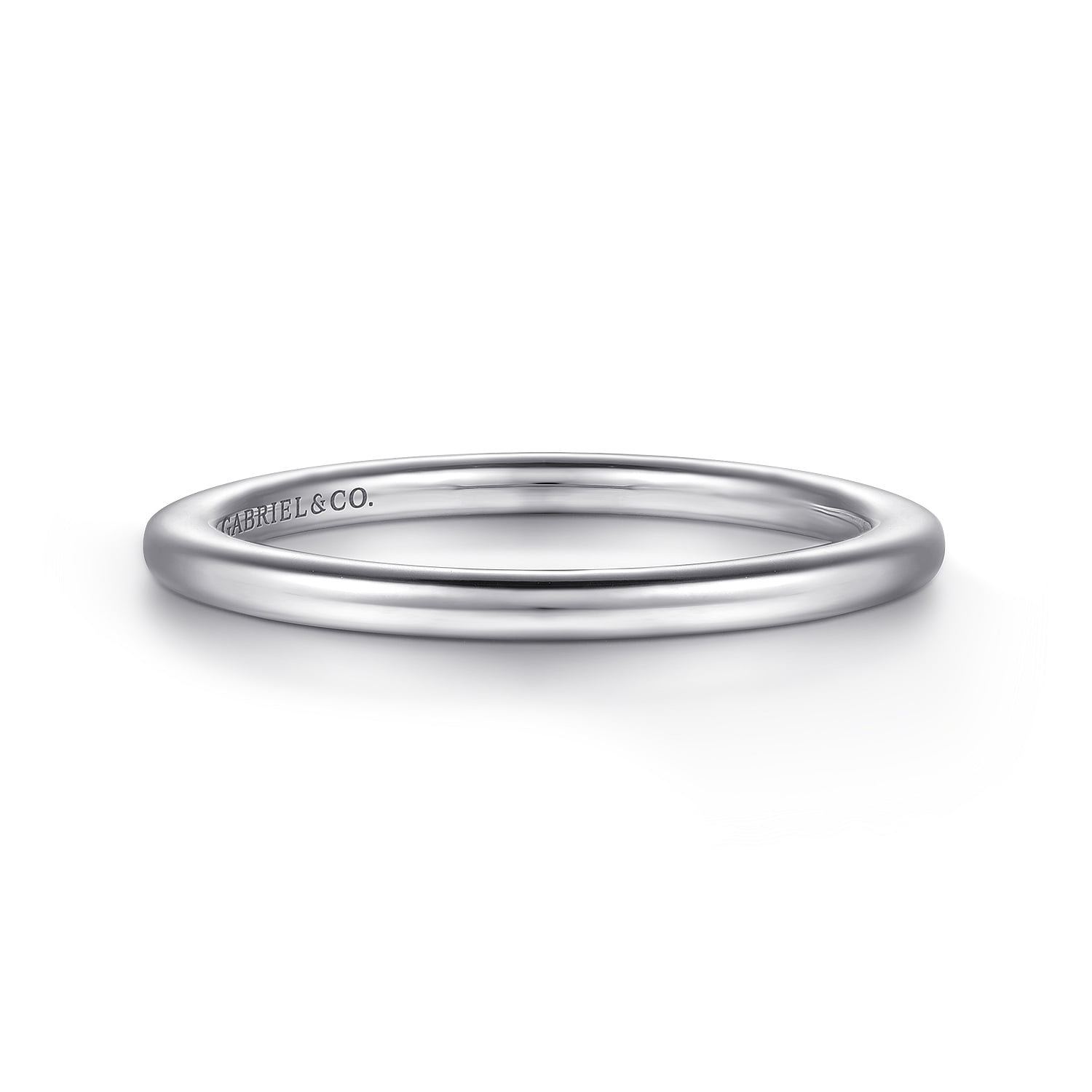 Diamond Matching Wedding Band in 14K White Gold