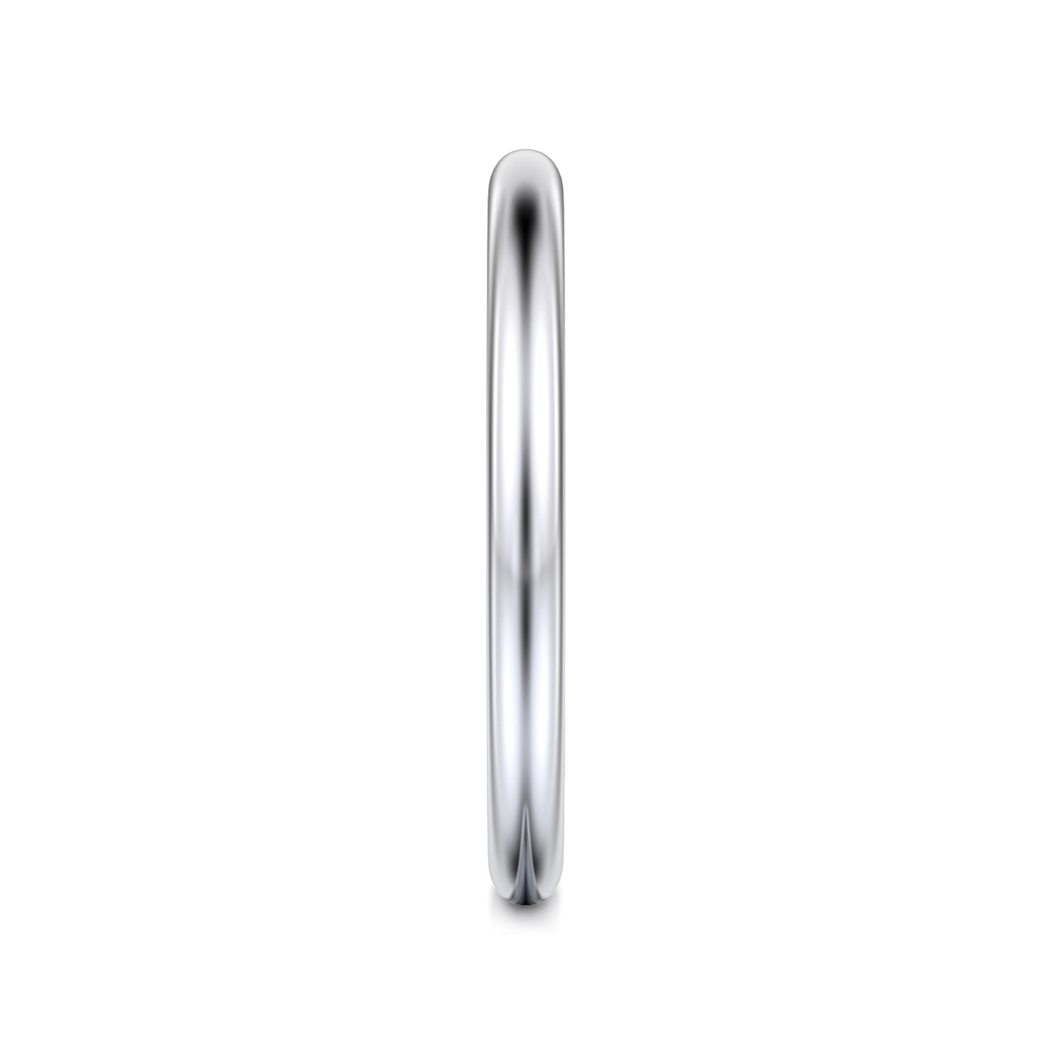 Matching Wedding Band in 14K White Gold, photograph 4