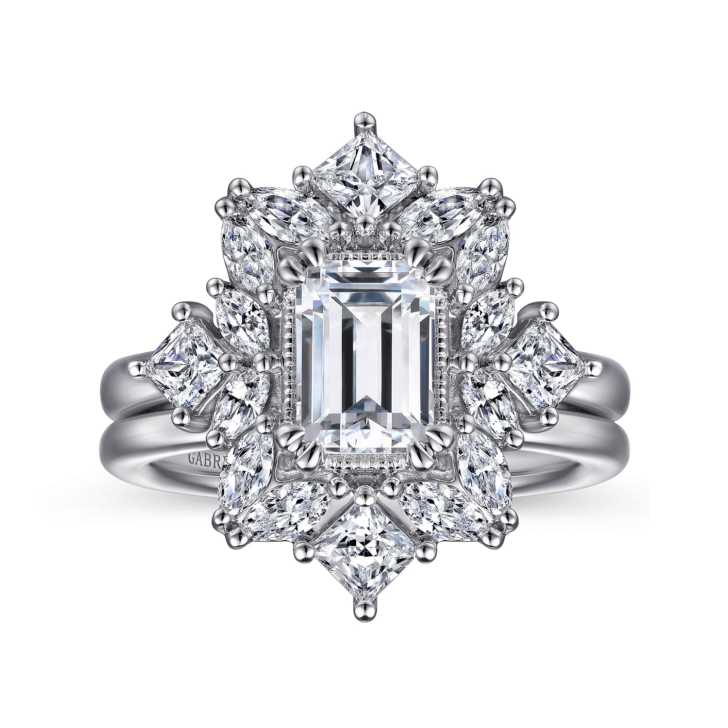 Matching Wedding Band in 14K White Gold, photograph 4
