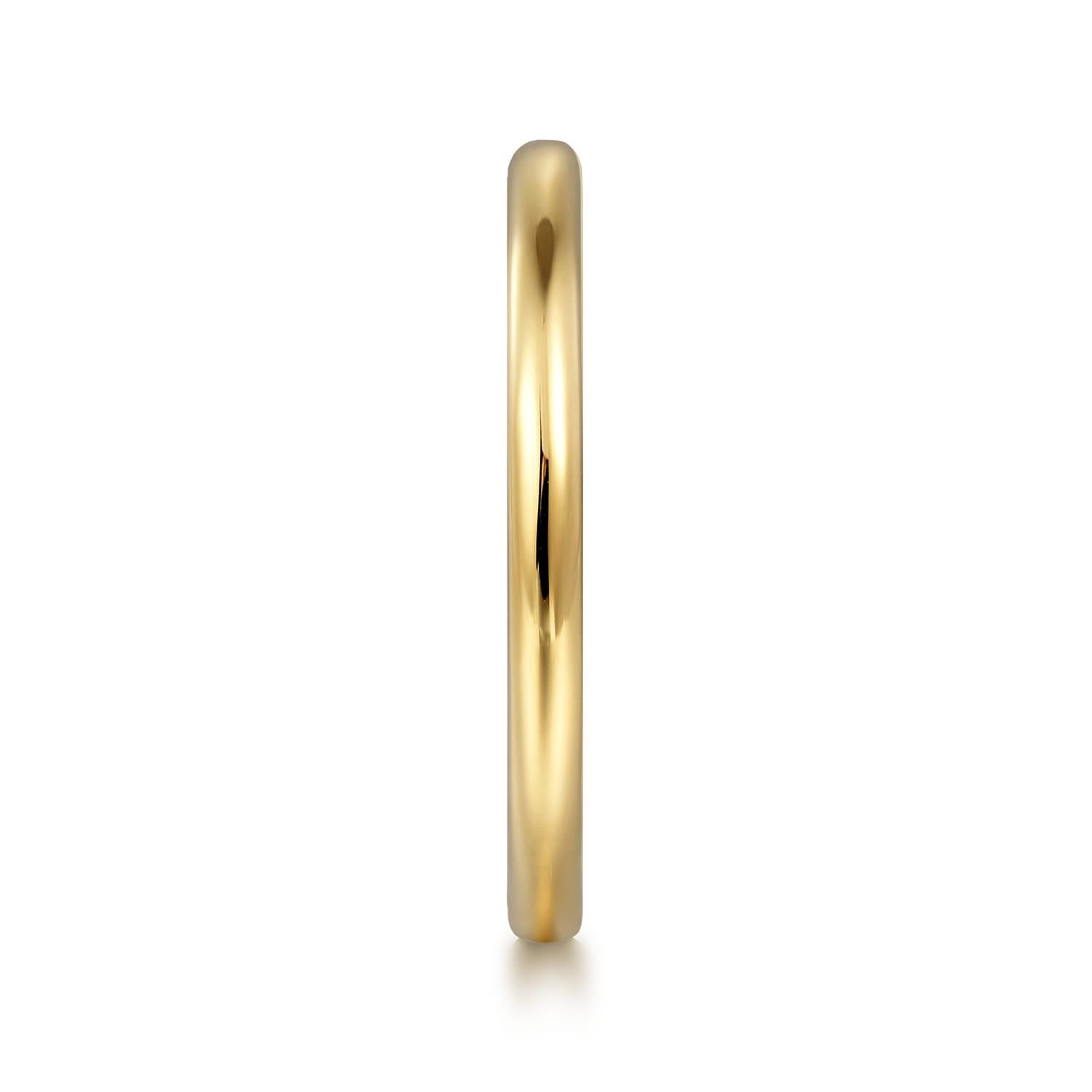 Matching Wedding Band in 14K Yellow Gold, photograph 4