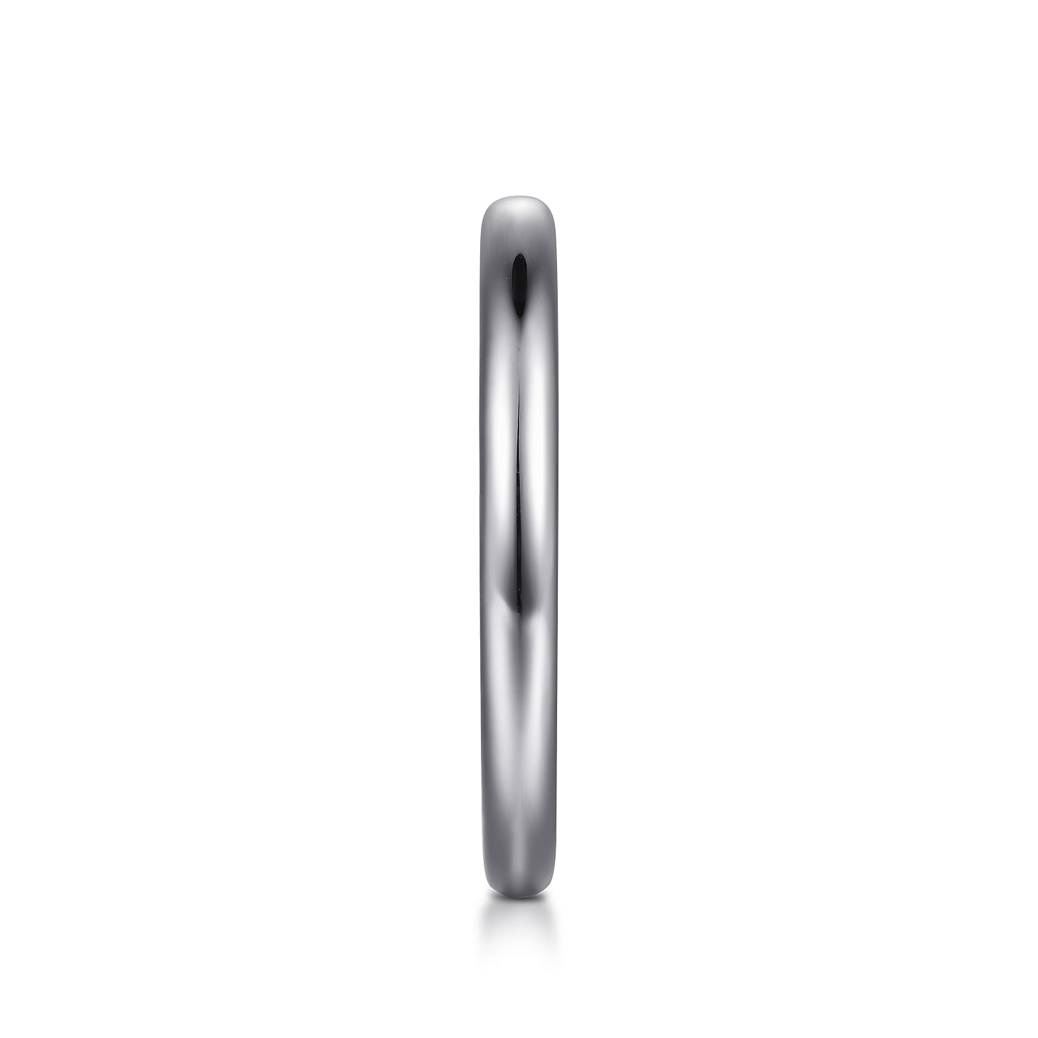 Diamond Matching Wedding Band in 14K White Gold, photograph 5