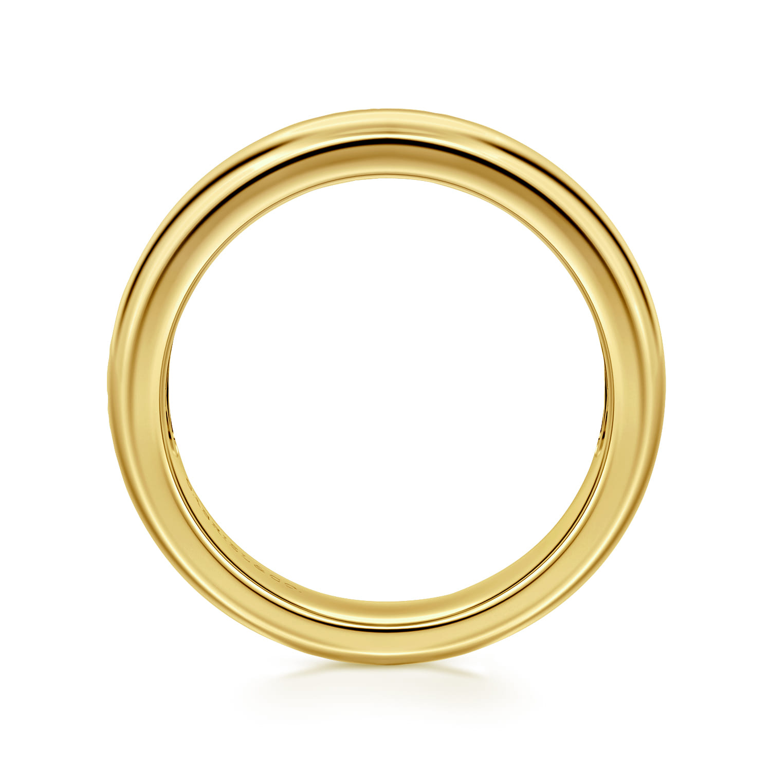 Matching Wedding Band in 14K Yellow Gold, photograph 2