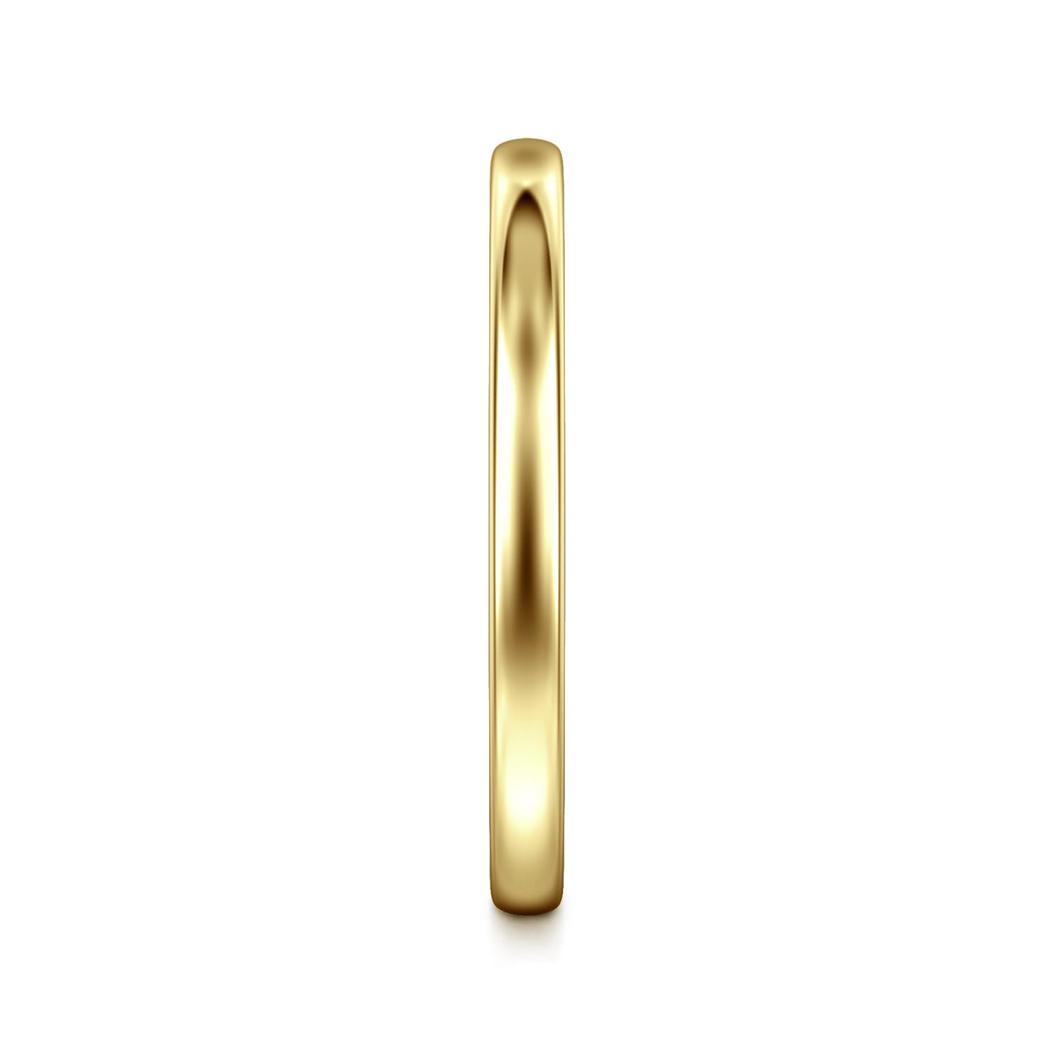 Matching Wedding Band in 14K Yellow Gold, photograph 5