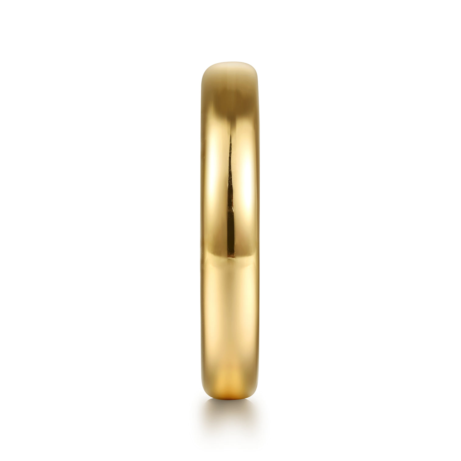 Wedding Band in 14K Yellow Gold, photograph 5