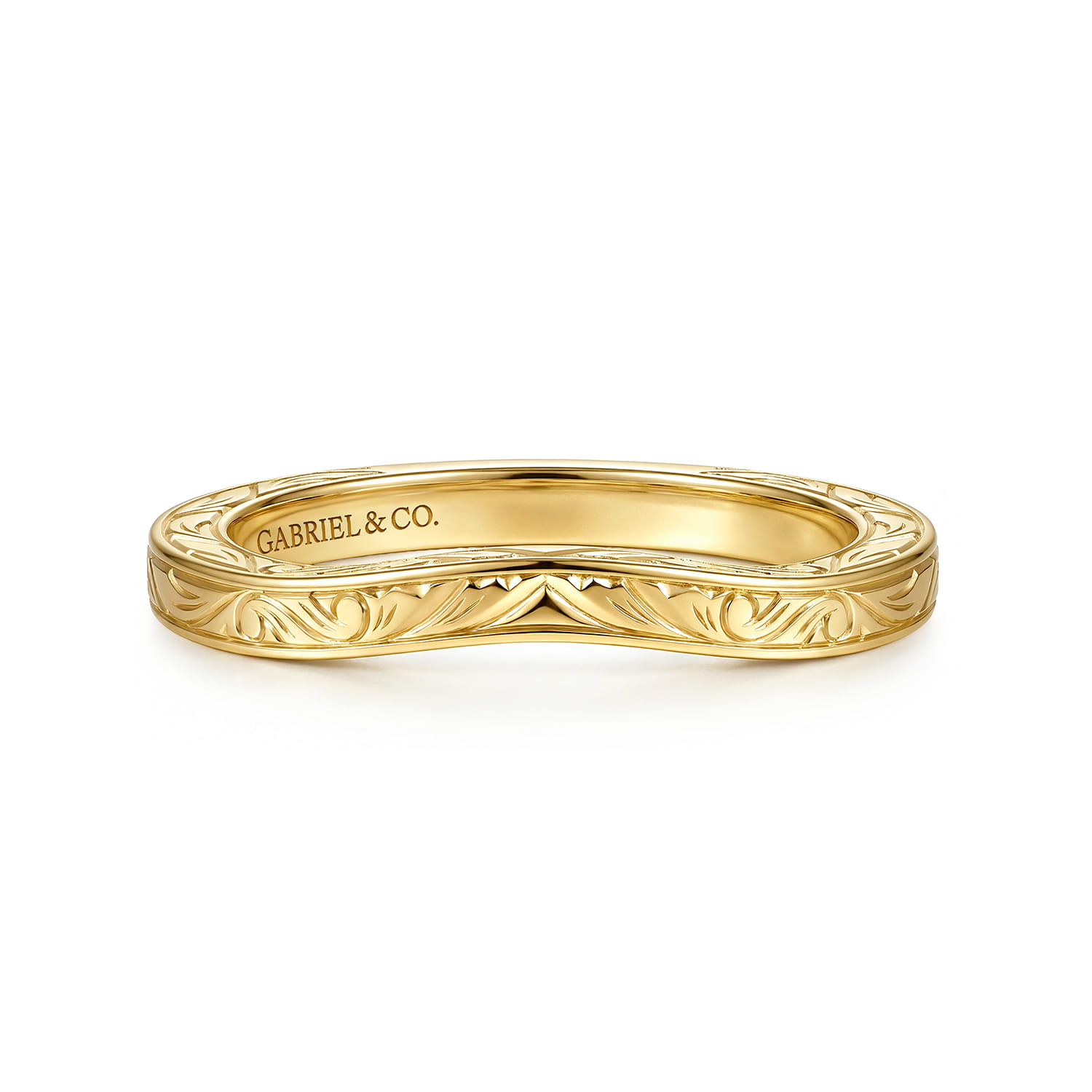 Vintage Inspired Matching Wedding Band