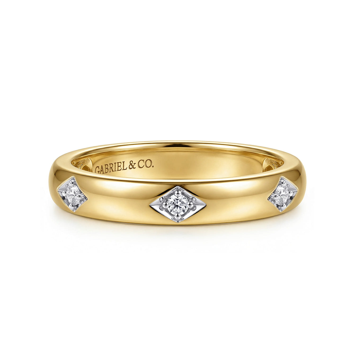 Diamond Matching Wedding Band