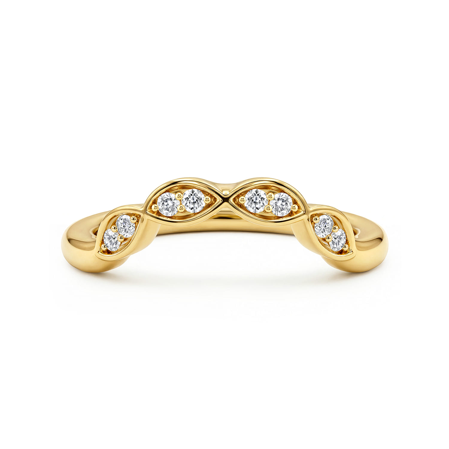 Diamond Matching Wedding Band