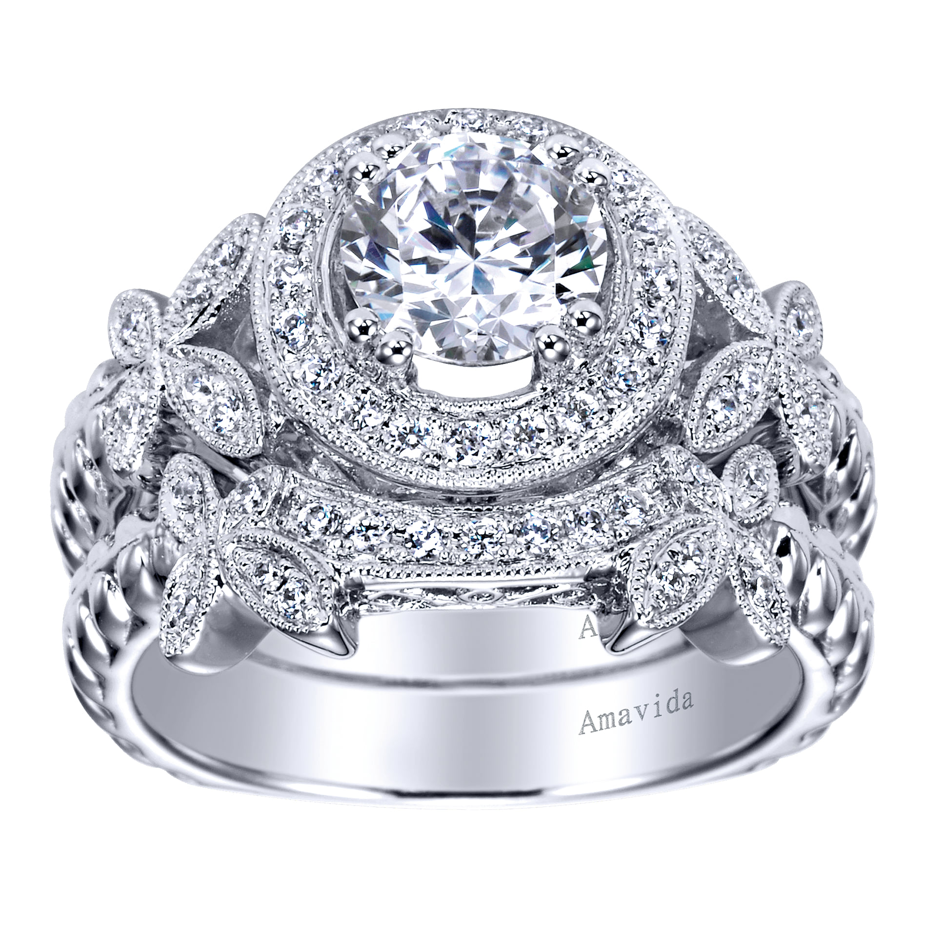 Matching Wedding Band in Platinum, photograph 4